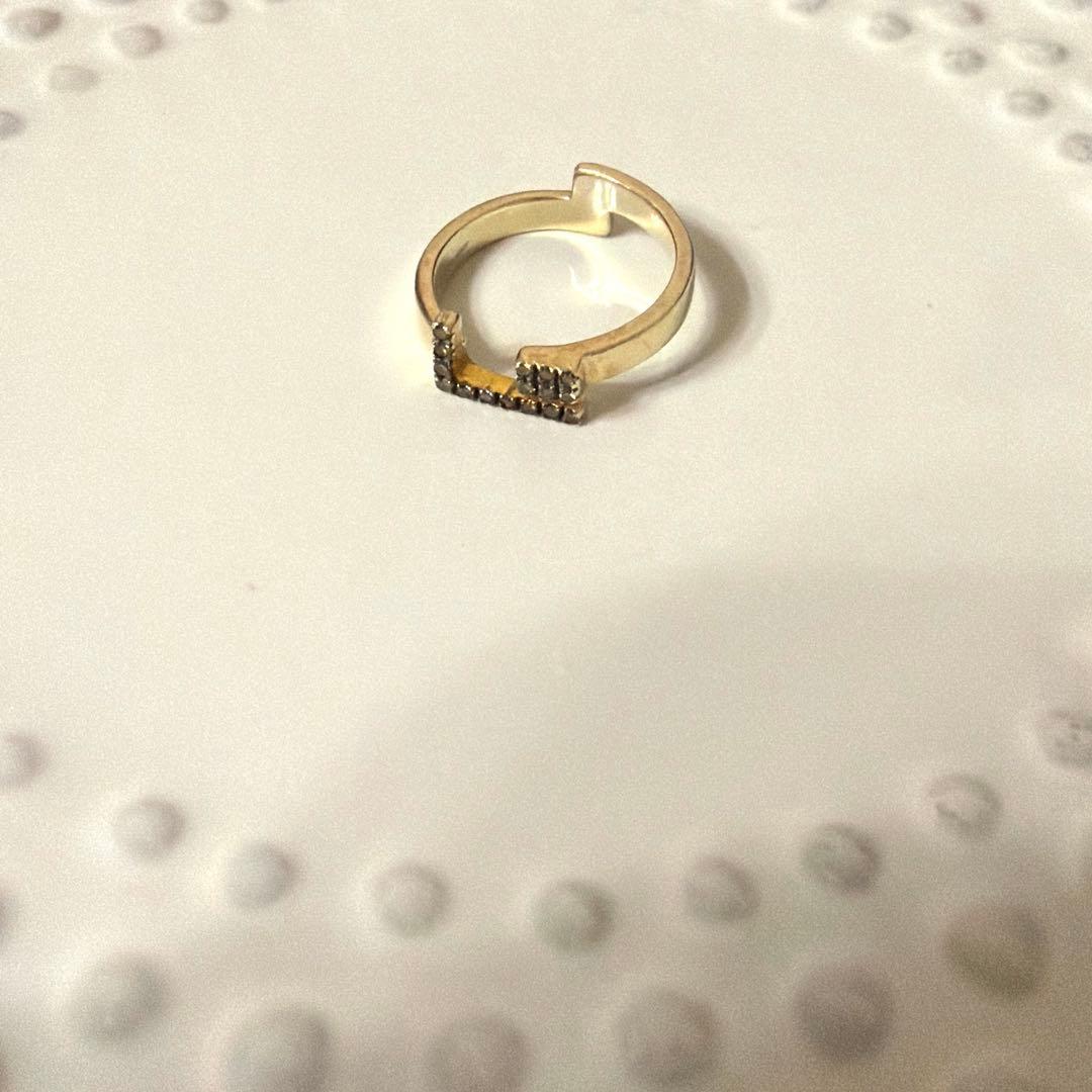 ARTIDA OUD アルティーダウード　パヴェダイヤモンド オープン リング