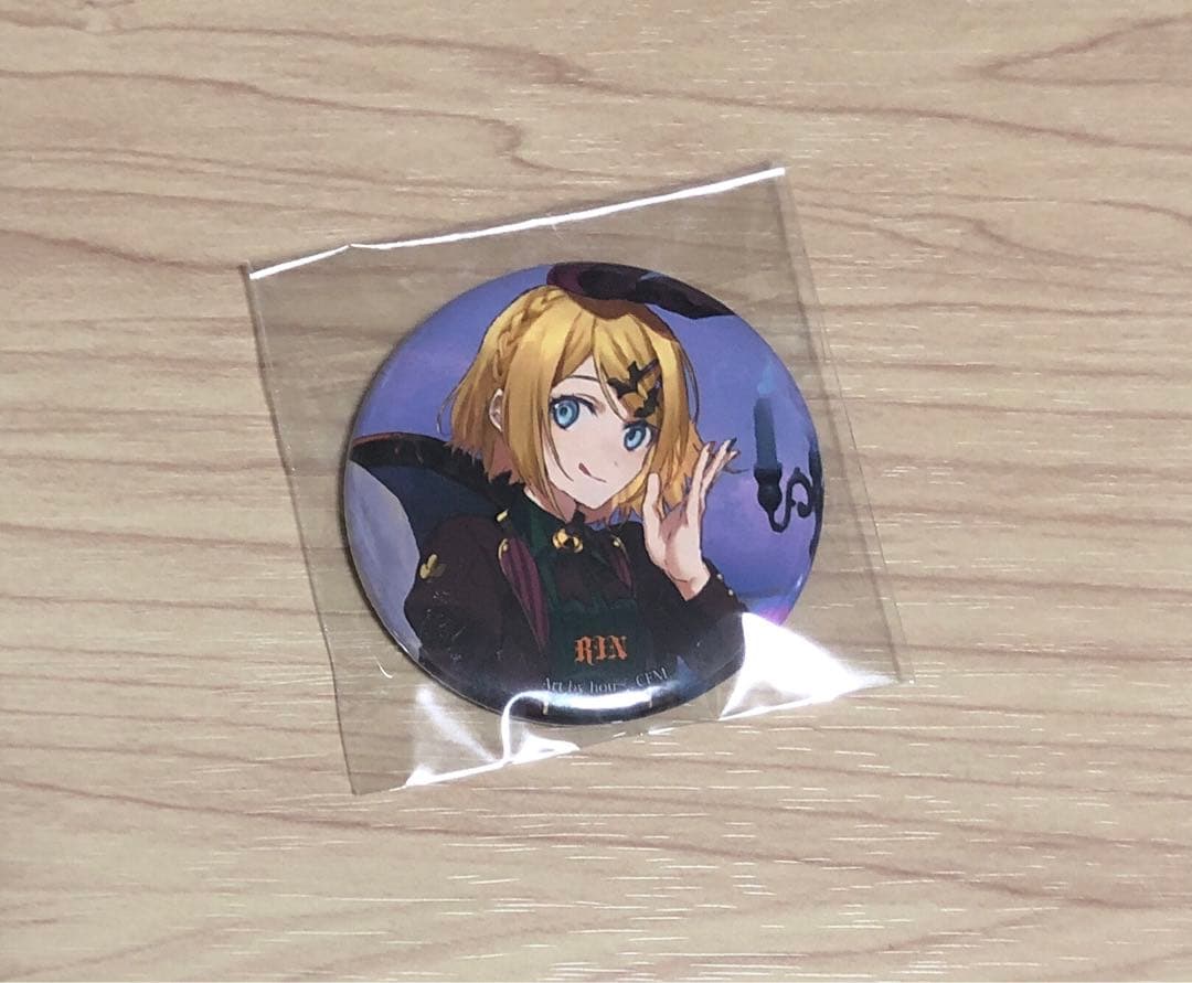 鏡音リン マルイ ハロウィン 缶バッジ