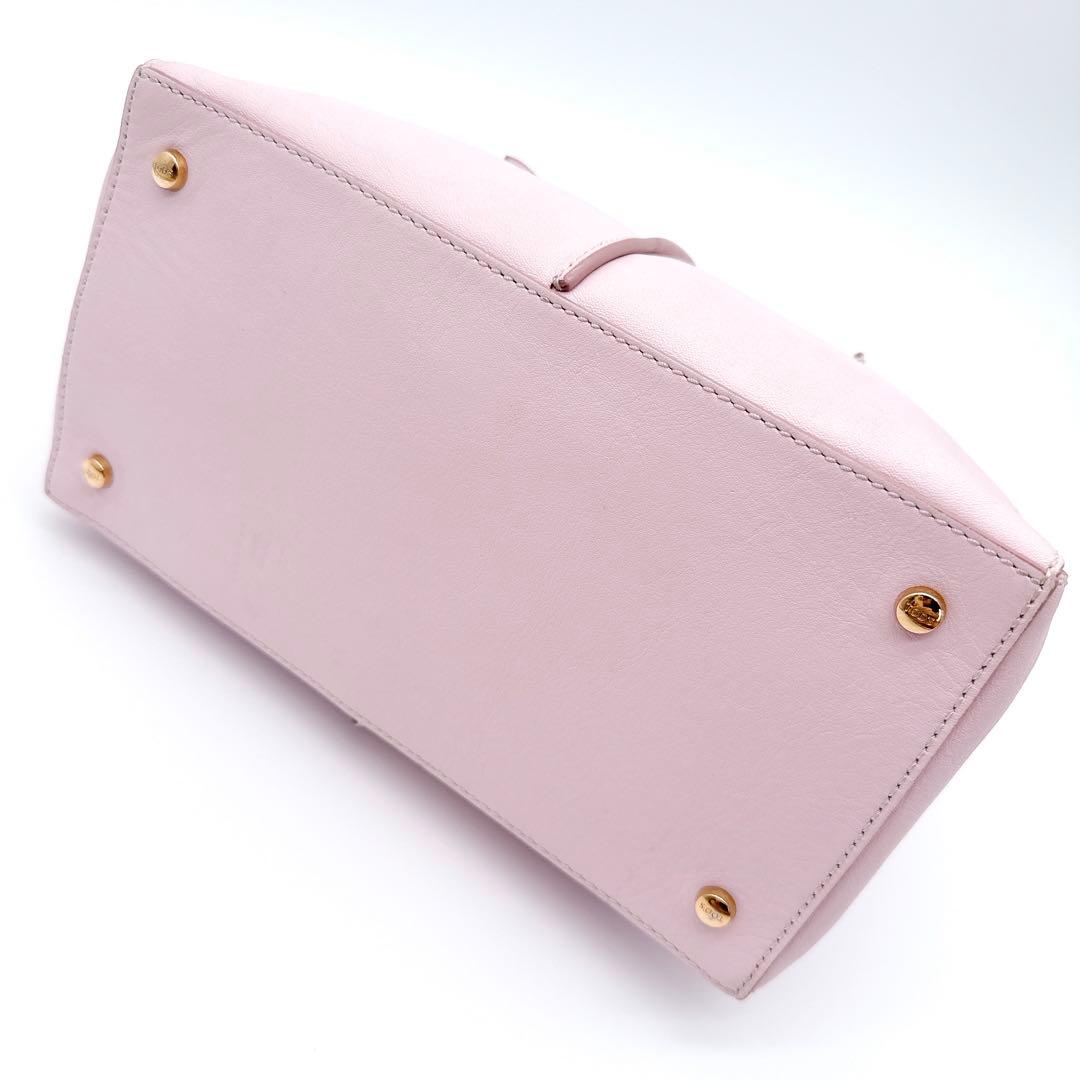 トッズ Dキューブ ミニ ボストン 2WAY ショルダーバッグ ハンド トート