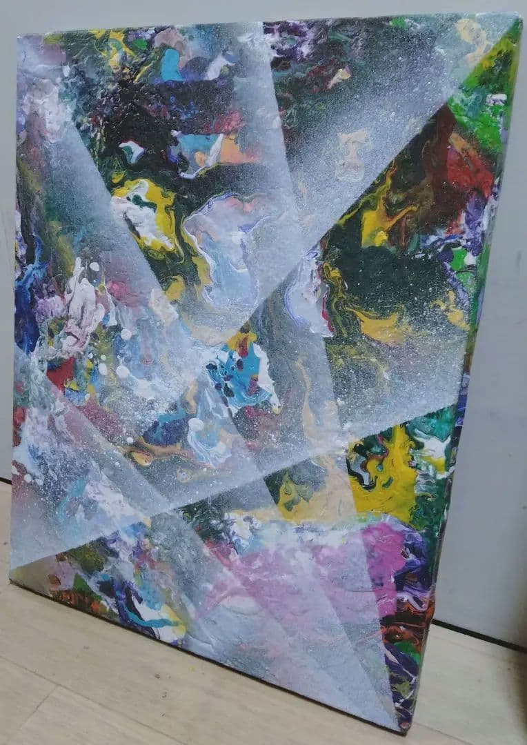 空飛ぶ画家、糸川裕志の次男、糸川芳男の肖像画、油絵、SM額入り、