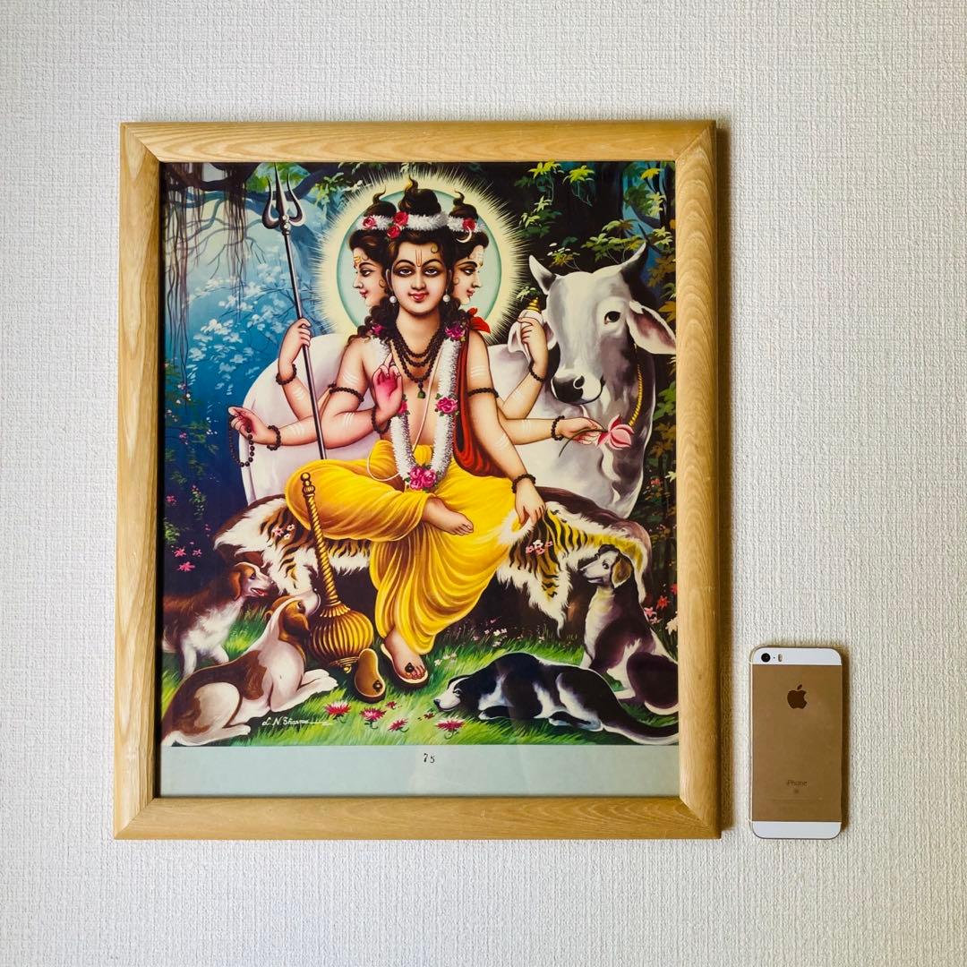 トリムルティ　ビンテージポスター　　 額縁付