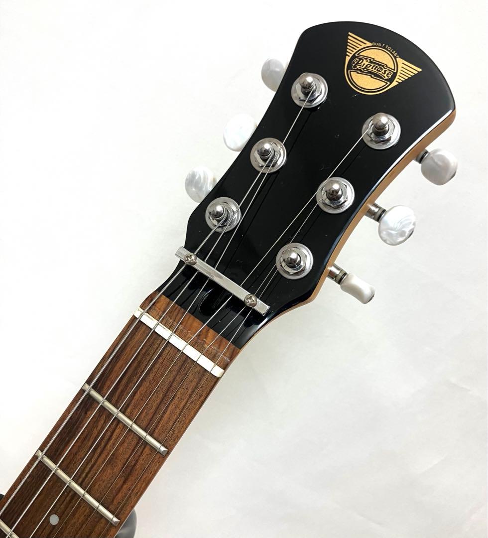 極希少 極美品 送料無料 Pignose ミニギター PGG スケルトン