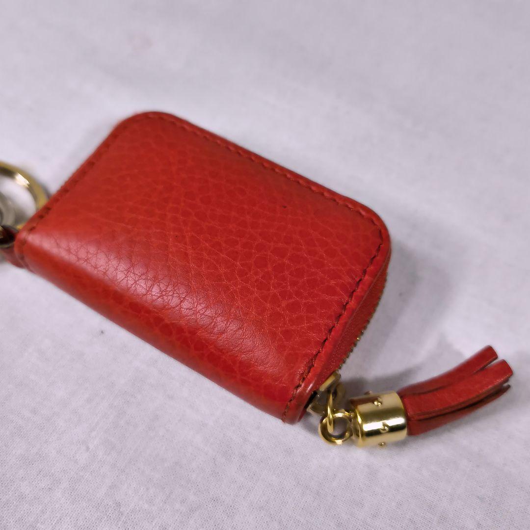 GUCCI　グッチ　インターロッキングG　キーホルダー付　ケース　ソーホー