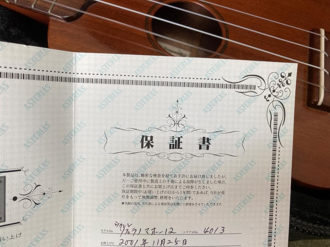 ASTURIAS SOPRANO MAHO 12 Low-G ハードケース付き