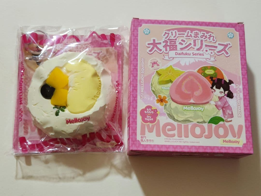 mellojoy DIYJOJO スクイーズ 大福シリーズ マンゴー Mellojoy