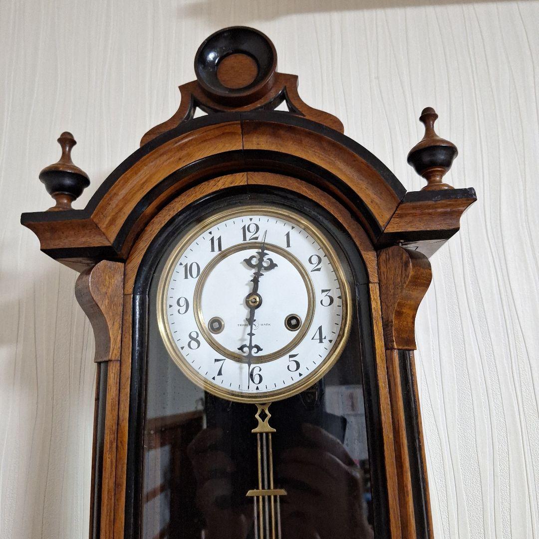 322 クラシック木製壁掛け時計