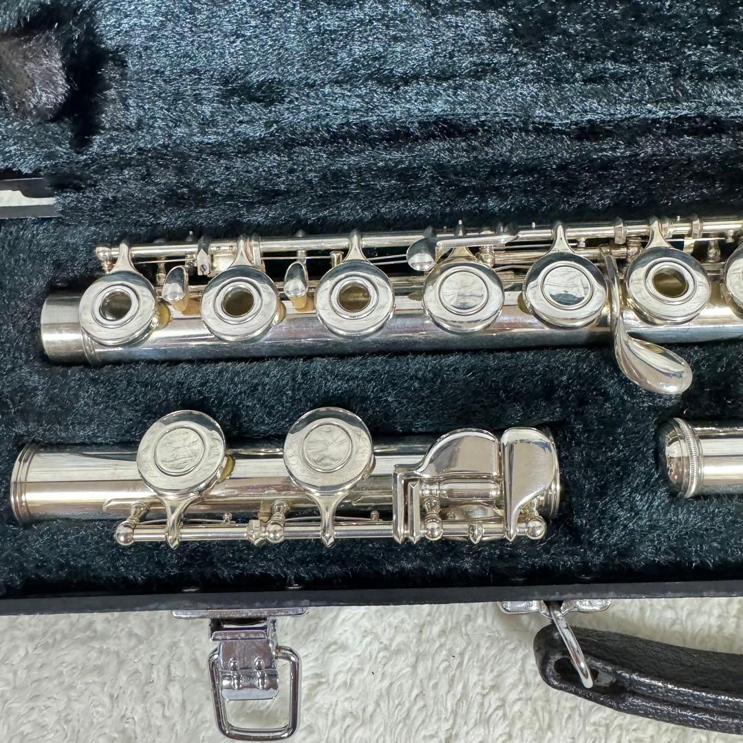 希少　YAMAHA ヤマハ　フルート　YFL 385 リングキー　オープンホール