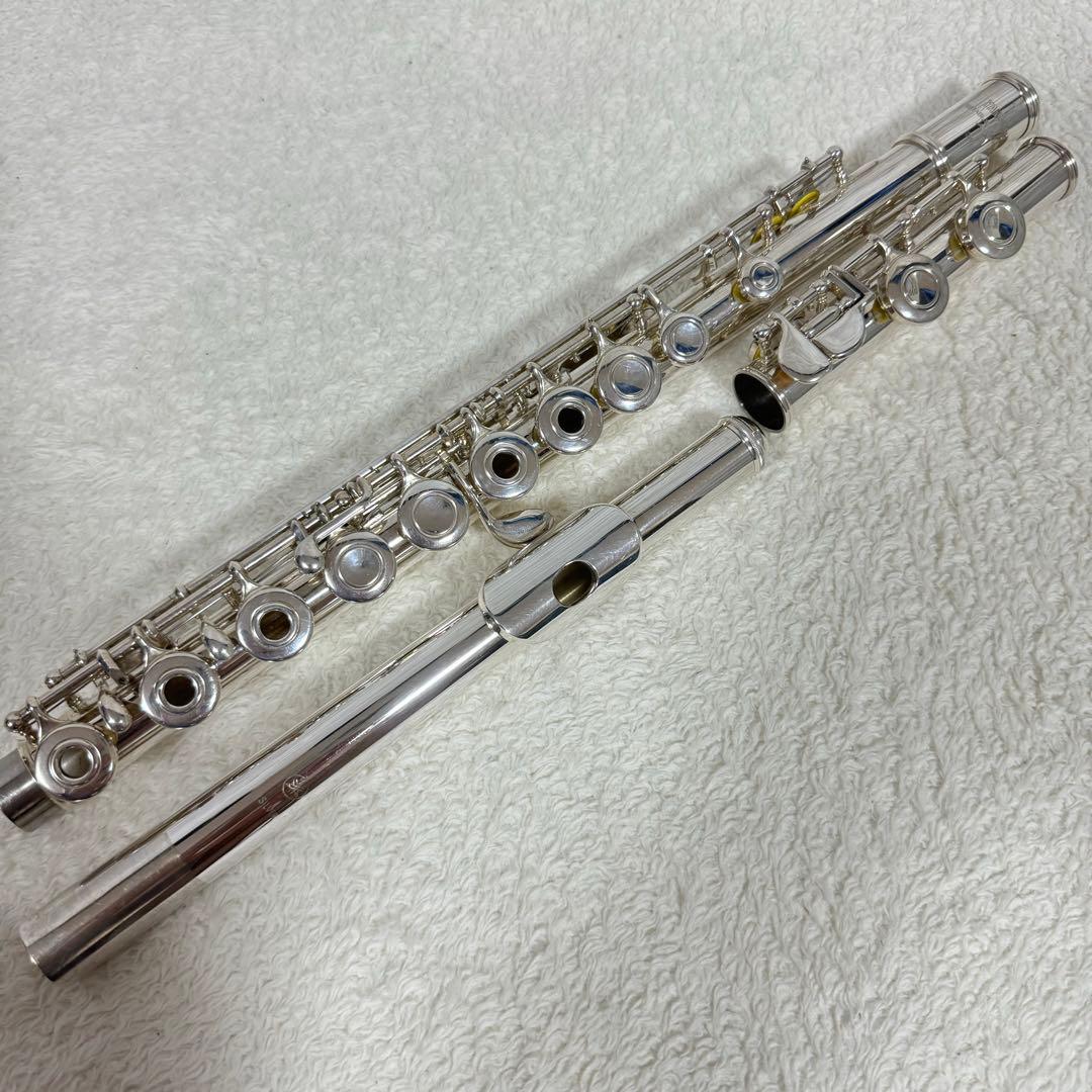 希少　YAMAHA ヤマハ　フルート　YFL 385 リングキー　オープンホール