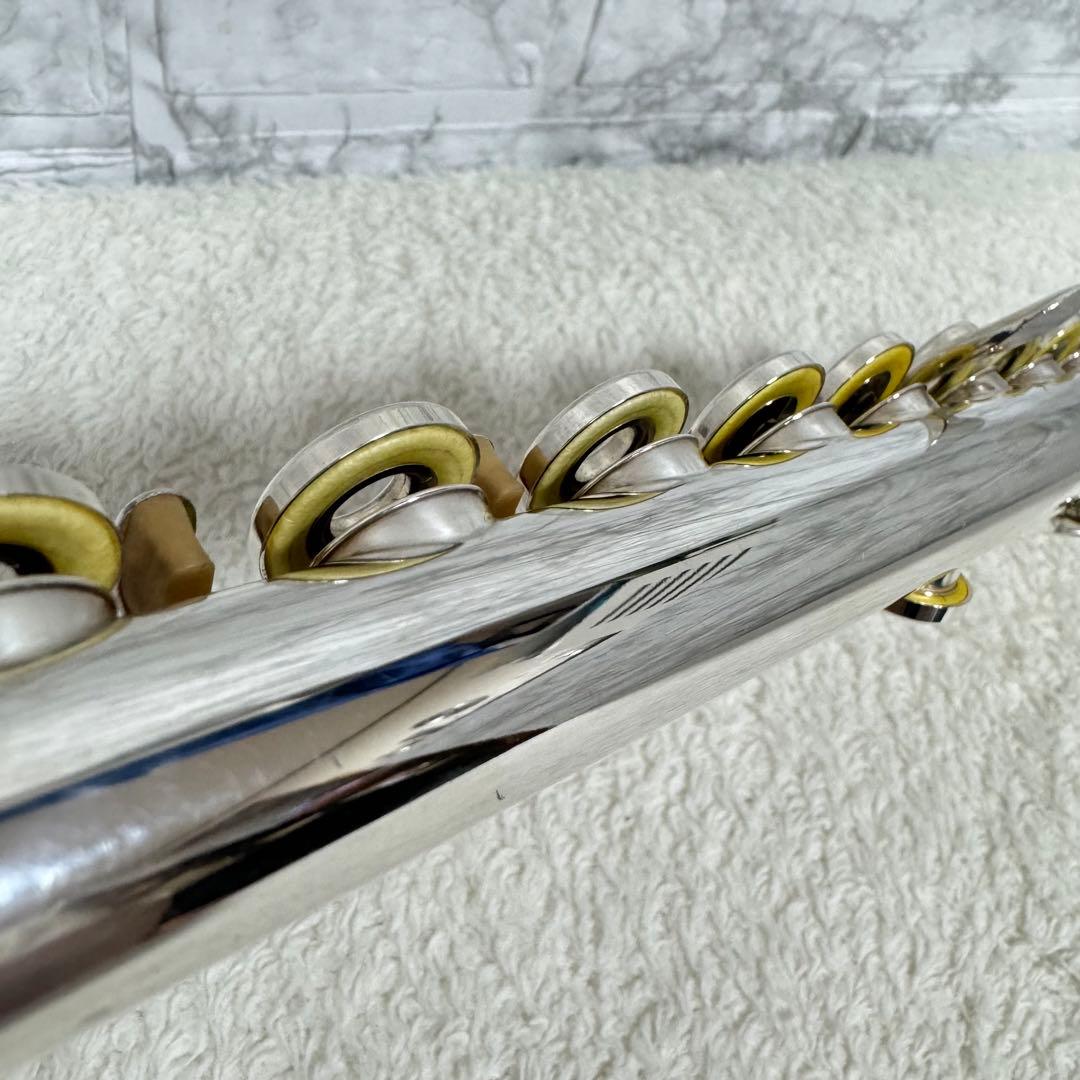 希少　YAMAHA ヤマハ　フルート　YFL 385 リングキー　オープンホール