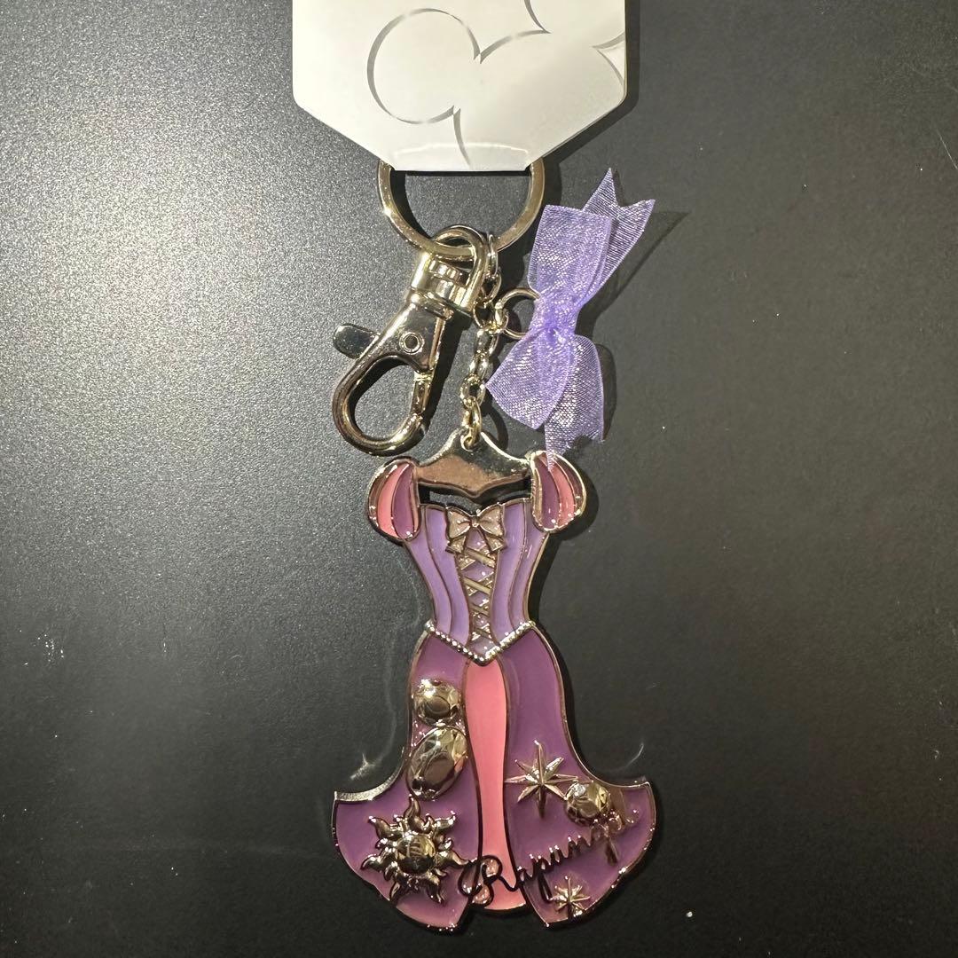 ディズニープリンセス ラプンツェル ドレス キーホルダー キーチェーン