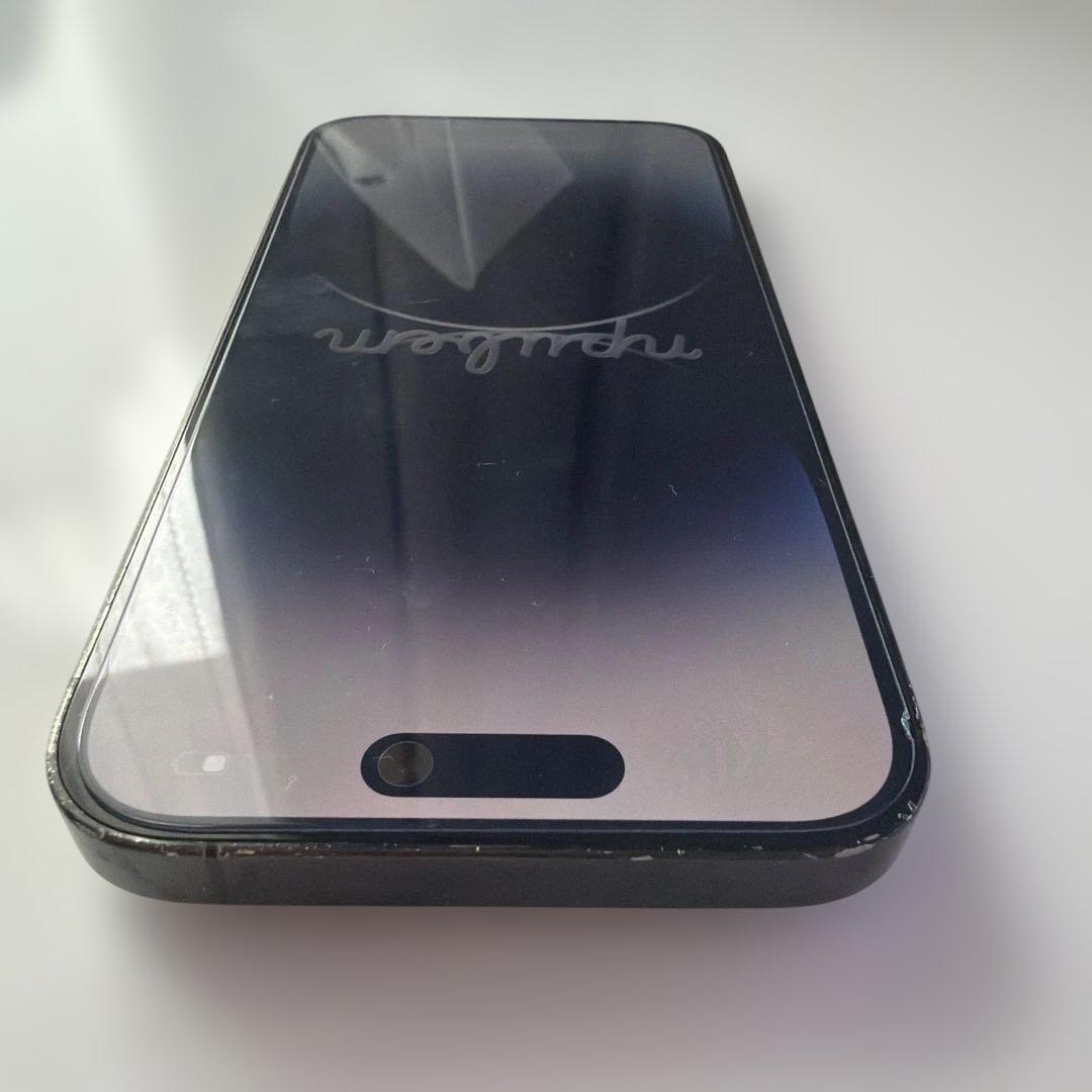 iPhone14pro 本体　SIMフリー　512GB ブラック　液晶新品交換済