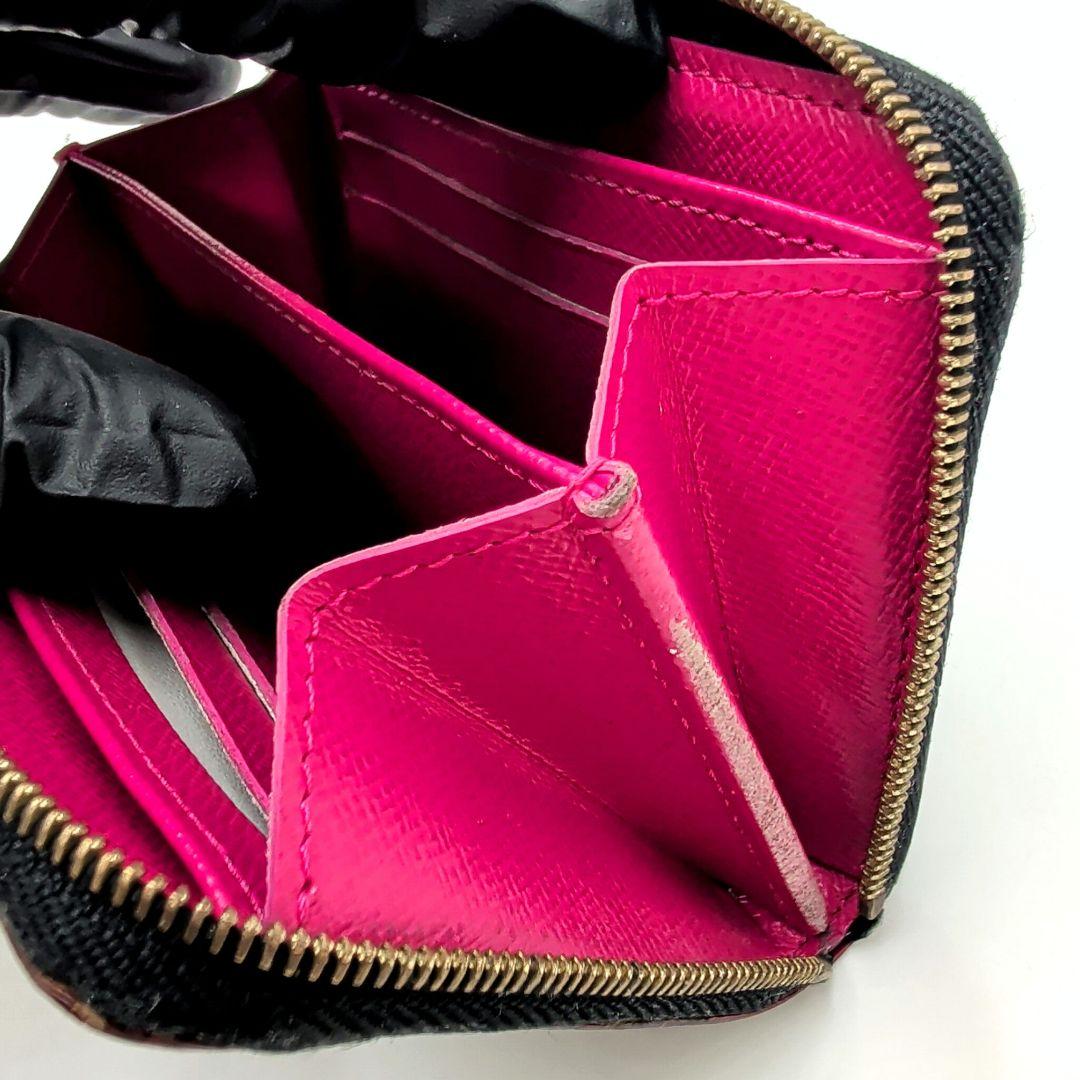 希少 ルイヴィトン ジッピーパース 小銭入れ マルチカラー ブラック 美品