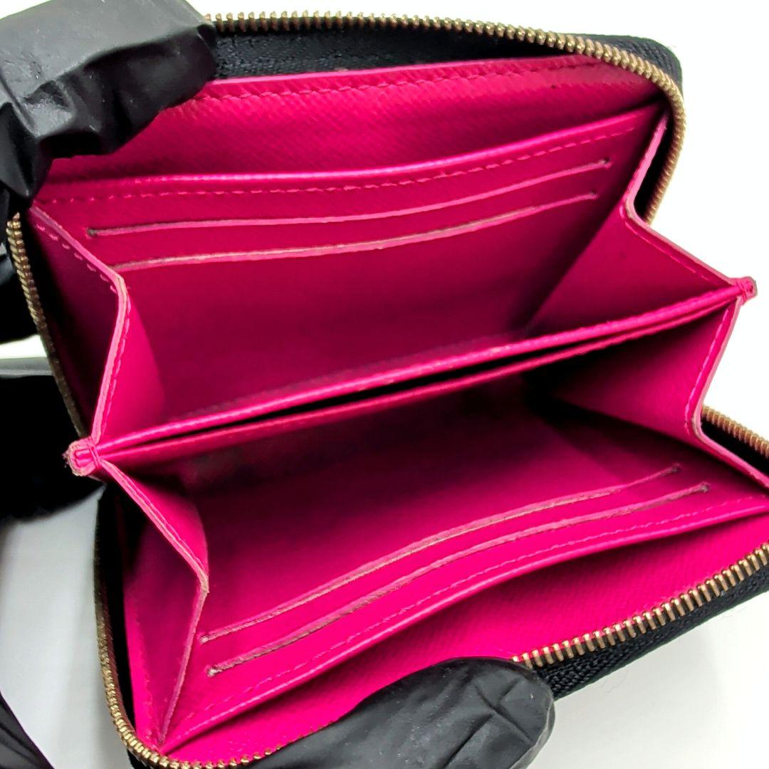 希少 ルイヴィトン ジッピーパース 小銭入れ マルチカラー ブラック 美品