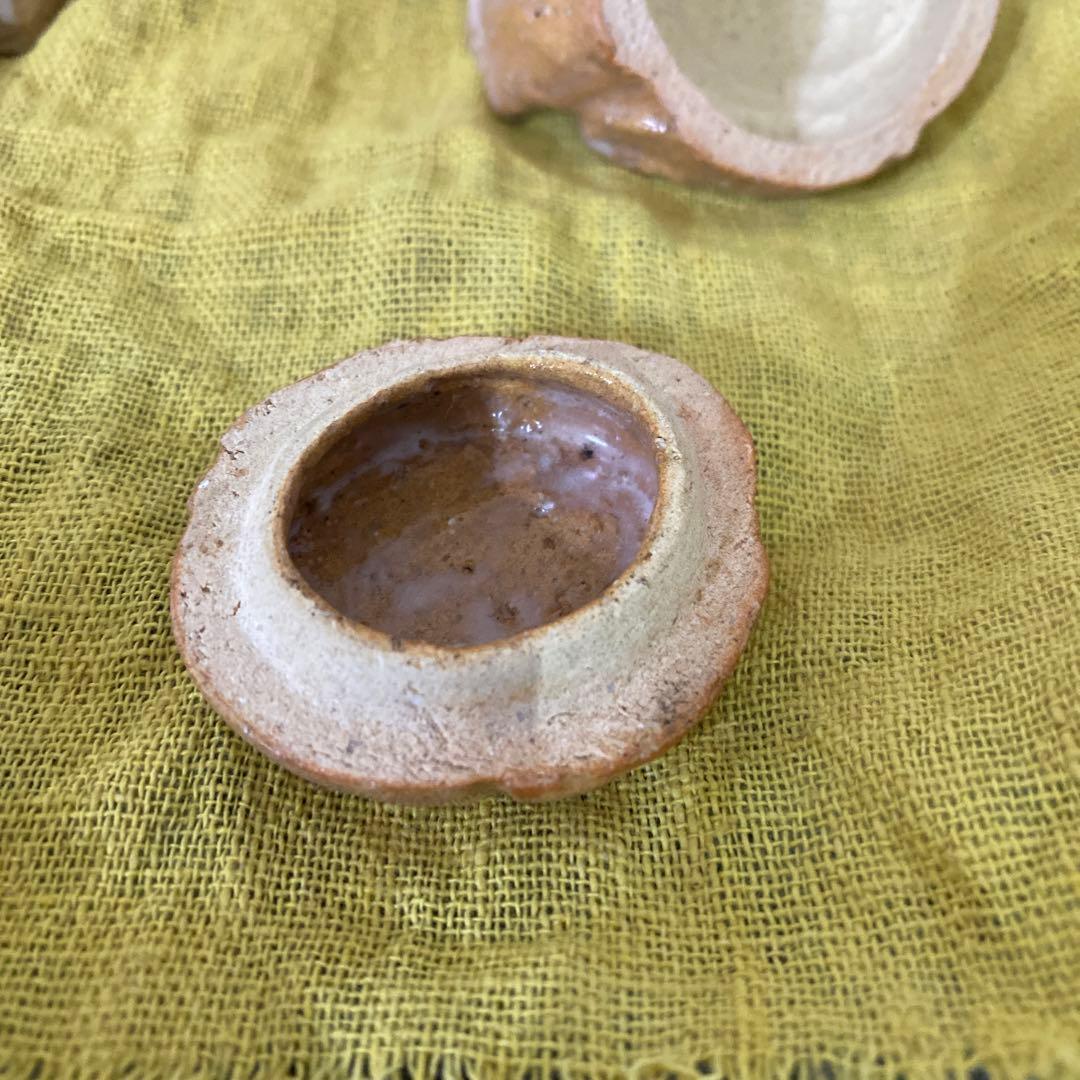 人間国宝　十代　三輪休雪　萩　香合　茶道具