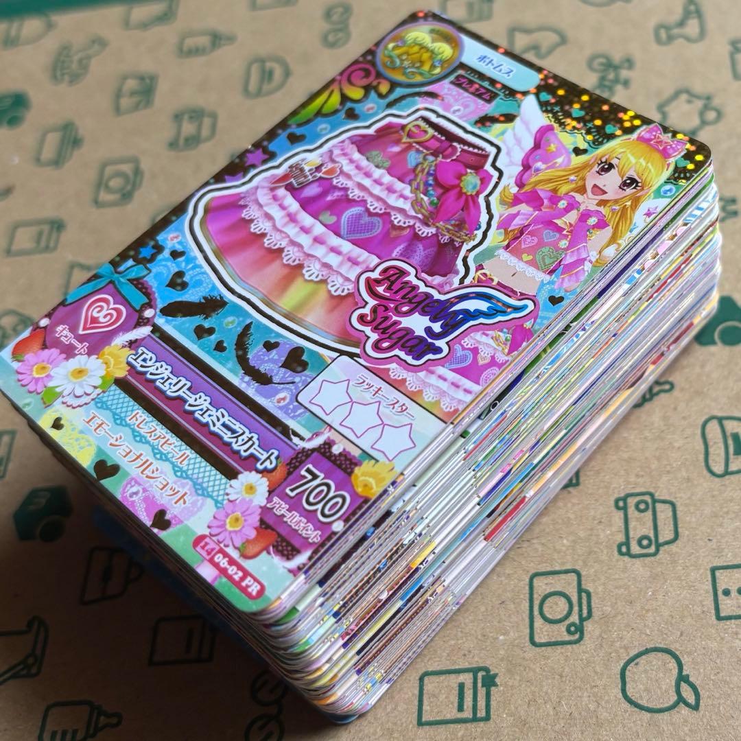 アイカツカード まとめ売り 大量 約100枚 エンジェリージェミニスカート アイカツカード エンジェリージェミニコーデ - メルカリ