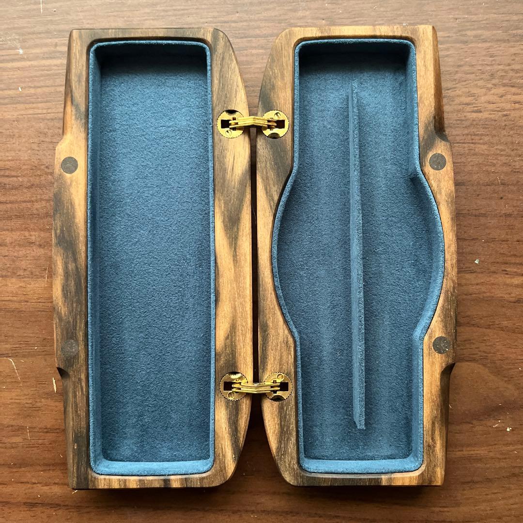 工房楔 黒柿孔雀杢 クローズドエンド楔 コンプロット デューエ - メルカリ