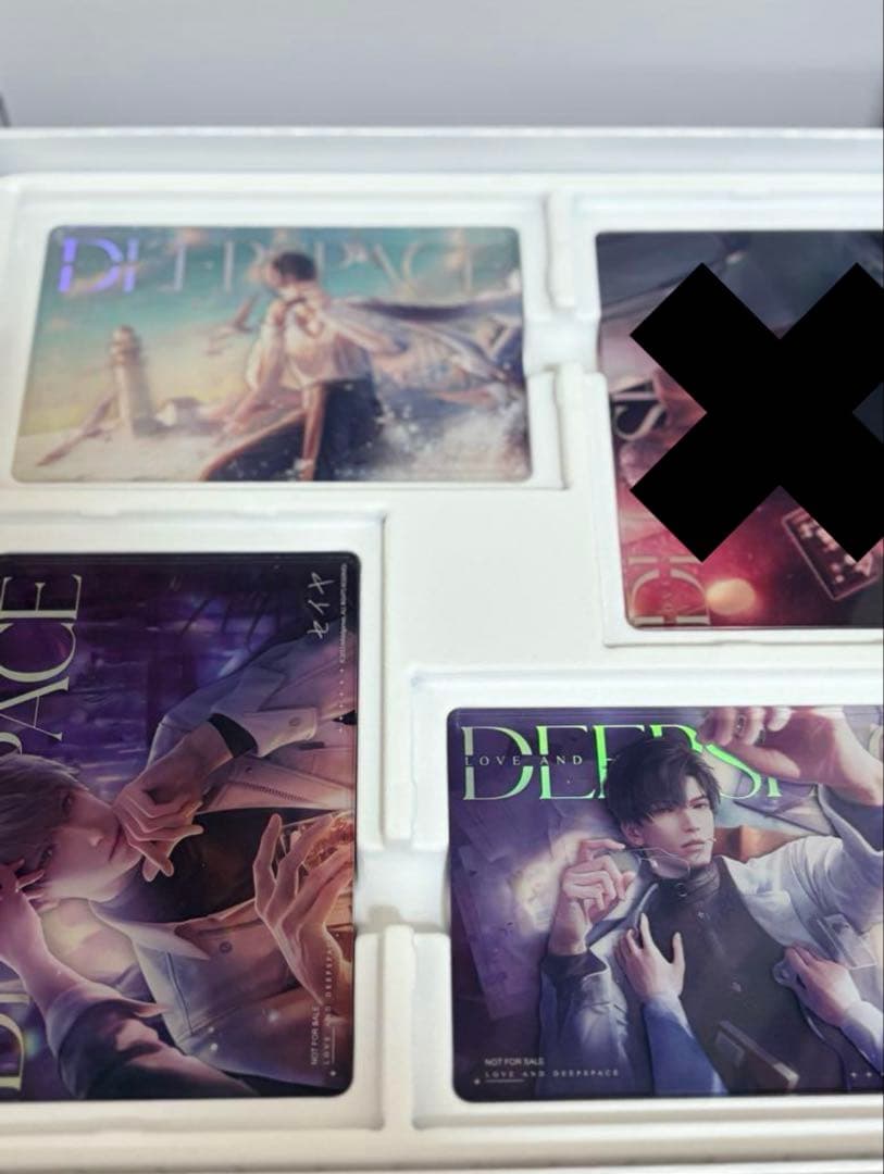 「恋と深空」 VIPユーザー公式特典グッズ　日本版　箱ごと　シンのみ無し