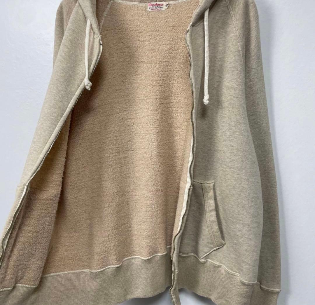 WAREHOUSE ジップパーカー