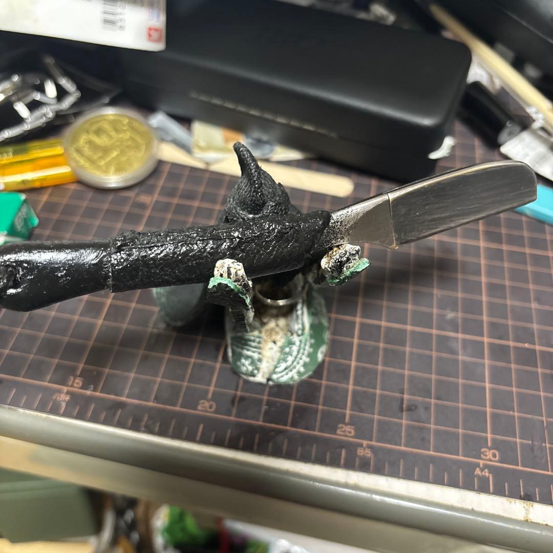 床屋道具レザーレザー置き