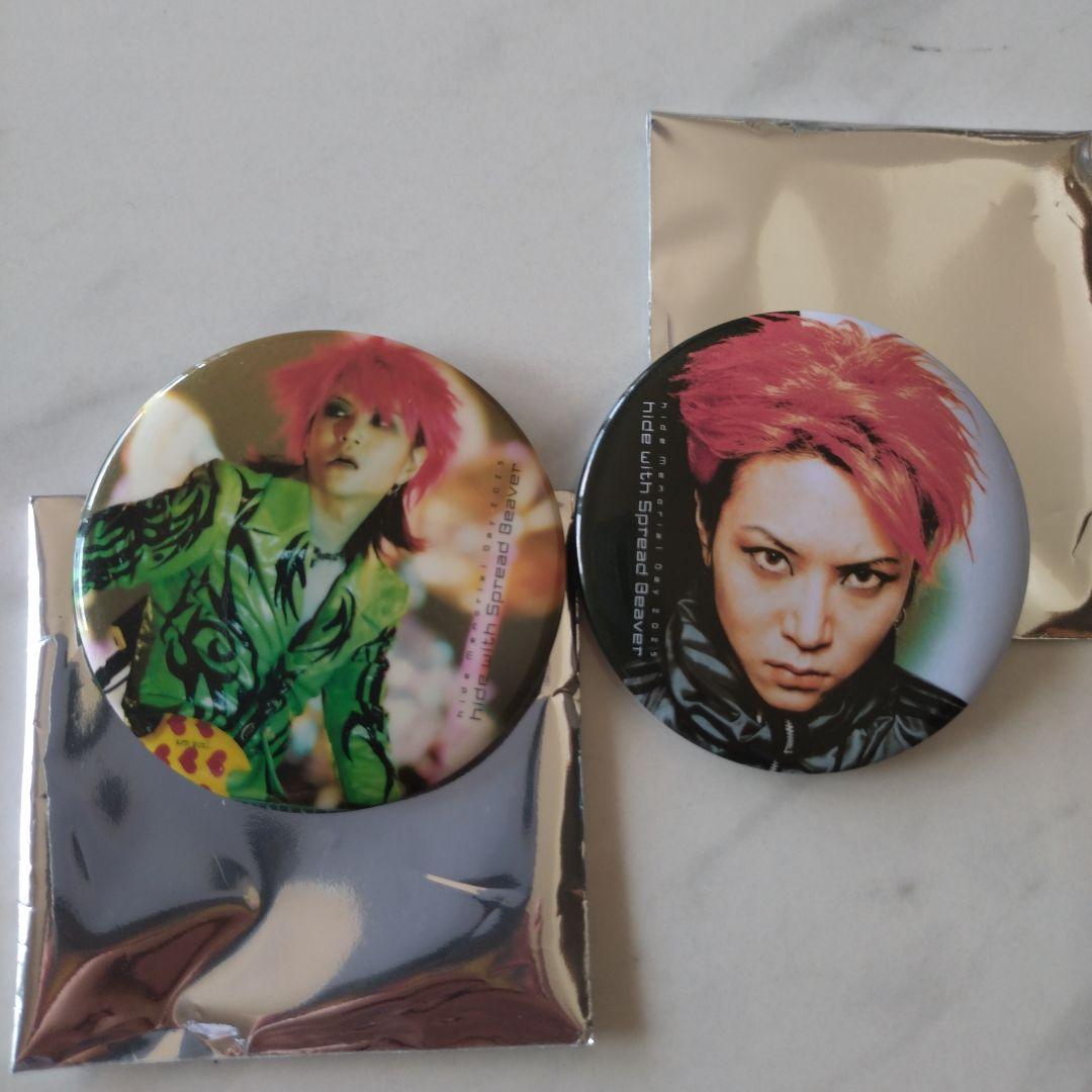 hide Memorial Day 2025 ランダム缶バッチ7個セット