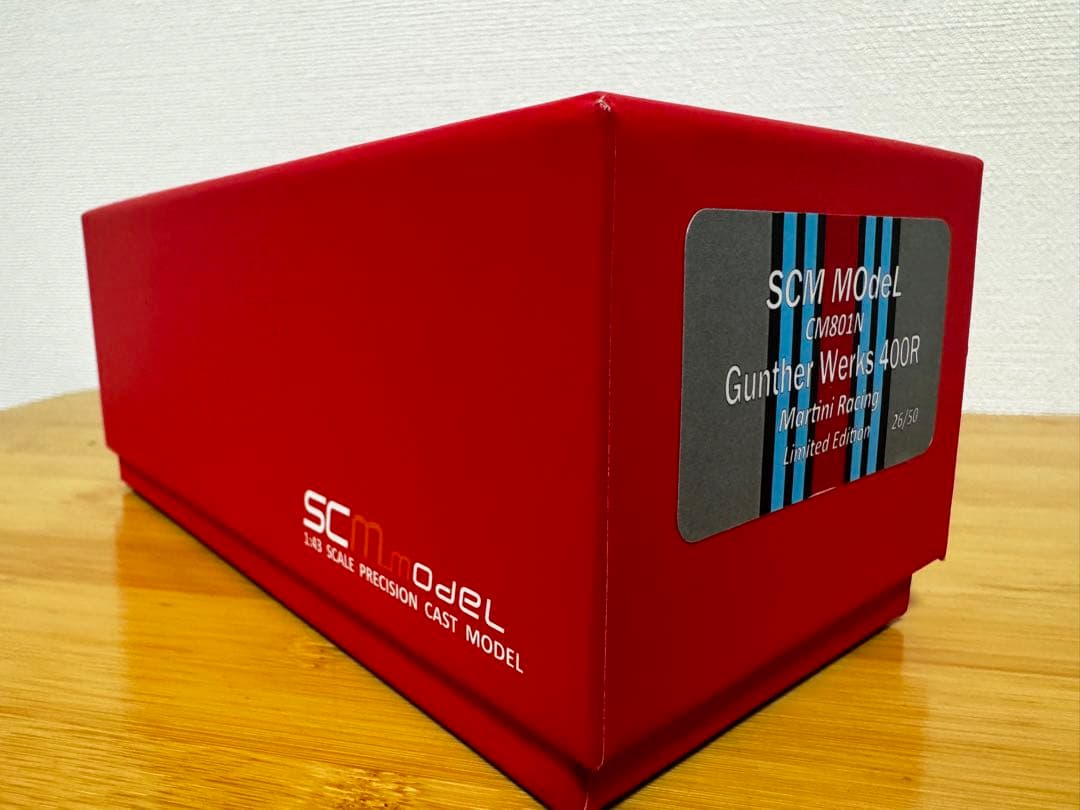 【SCMモデル】限定50台Porsche 993 Martini Racing