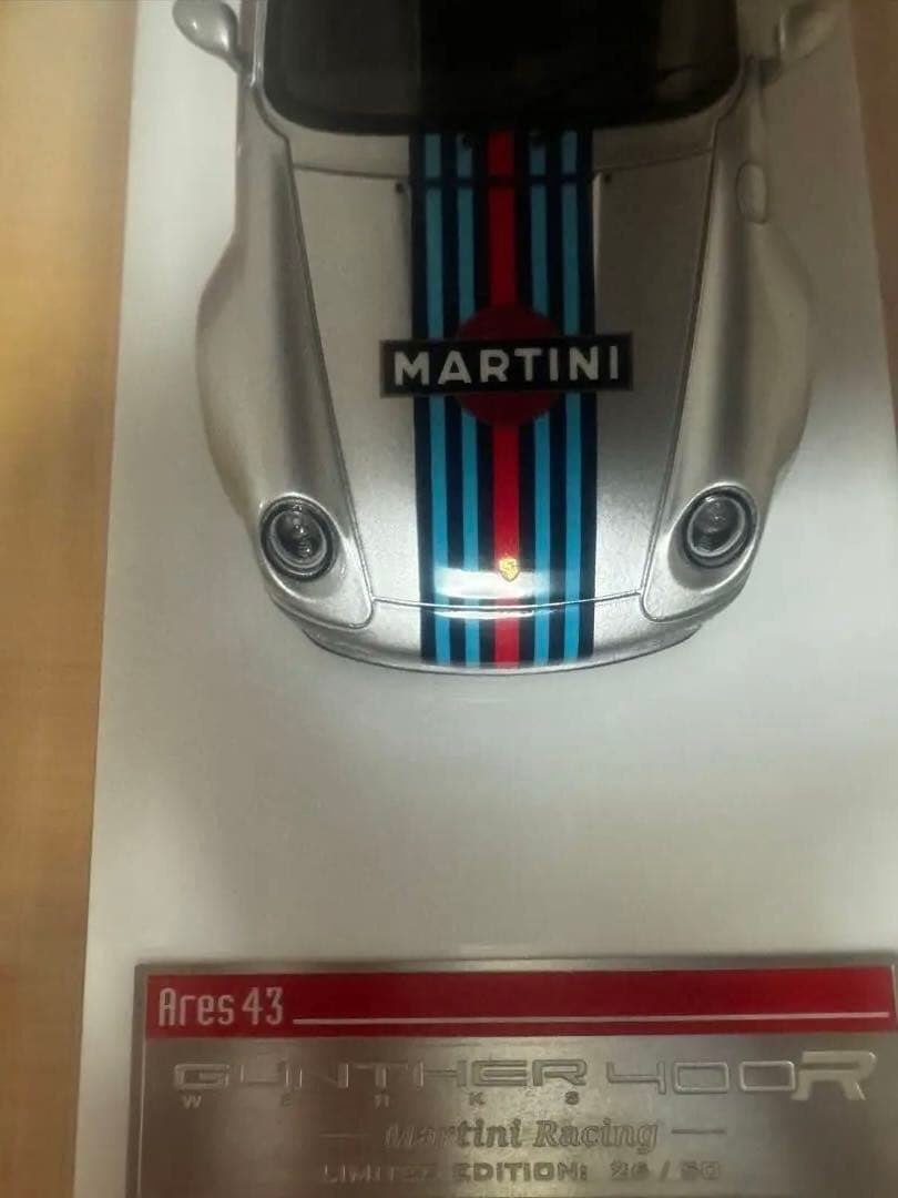【SCMモデル】限定50台Porsche 993 Martini Racing