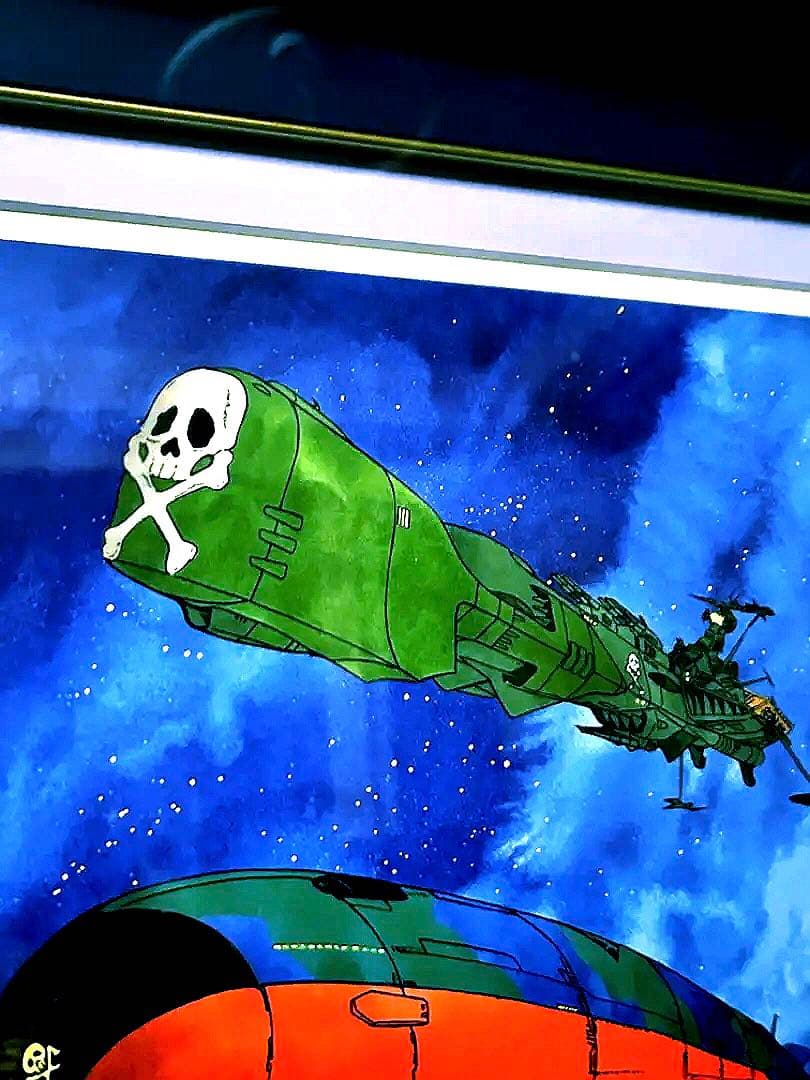 松本零士　銀河鉄道999〜星の海の旅人〜　シルクスクリーン版画　直筆サイン