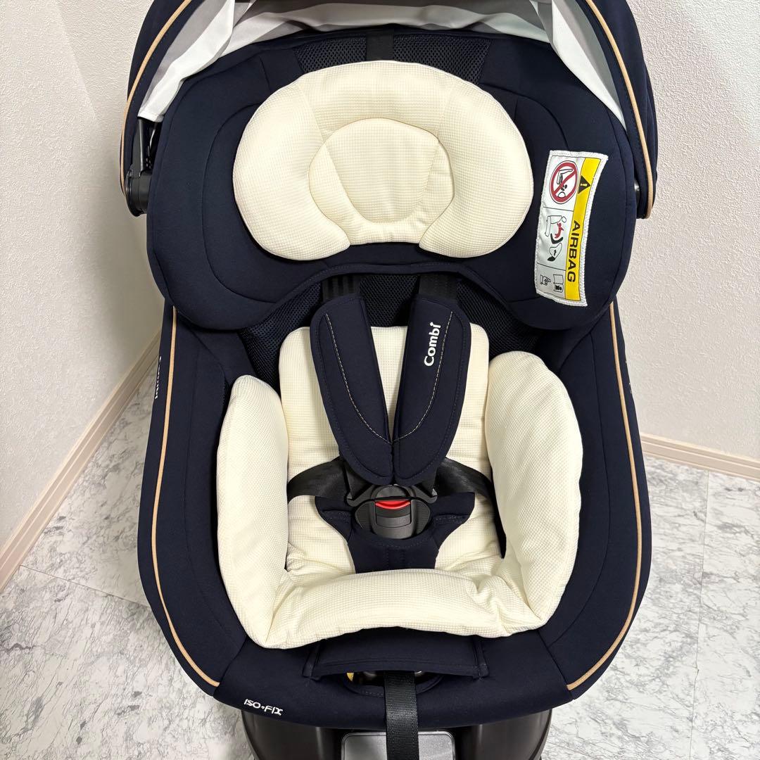 美品✨清潔✨ コンビ クルムーヴ スマート エッグショック ネイビー チャイルド