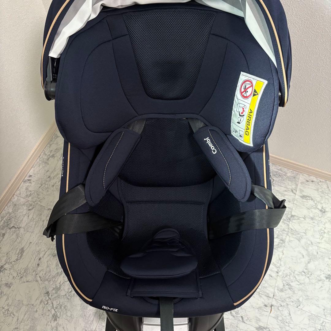 美品✨清潔✨ コンビ クルムーヴ スマート エッグショック ネイビー チャイルド