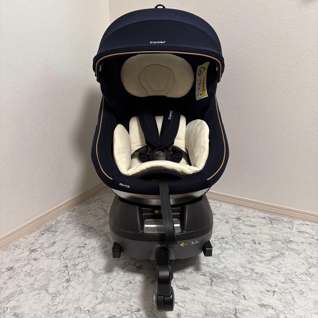 美品✨清潔✨ コンビ クルムーヴ スマート エッグショック ネイビー チャイルド