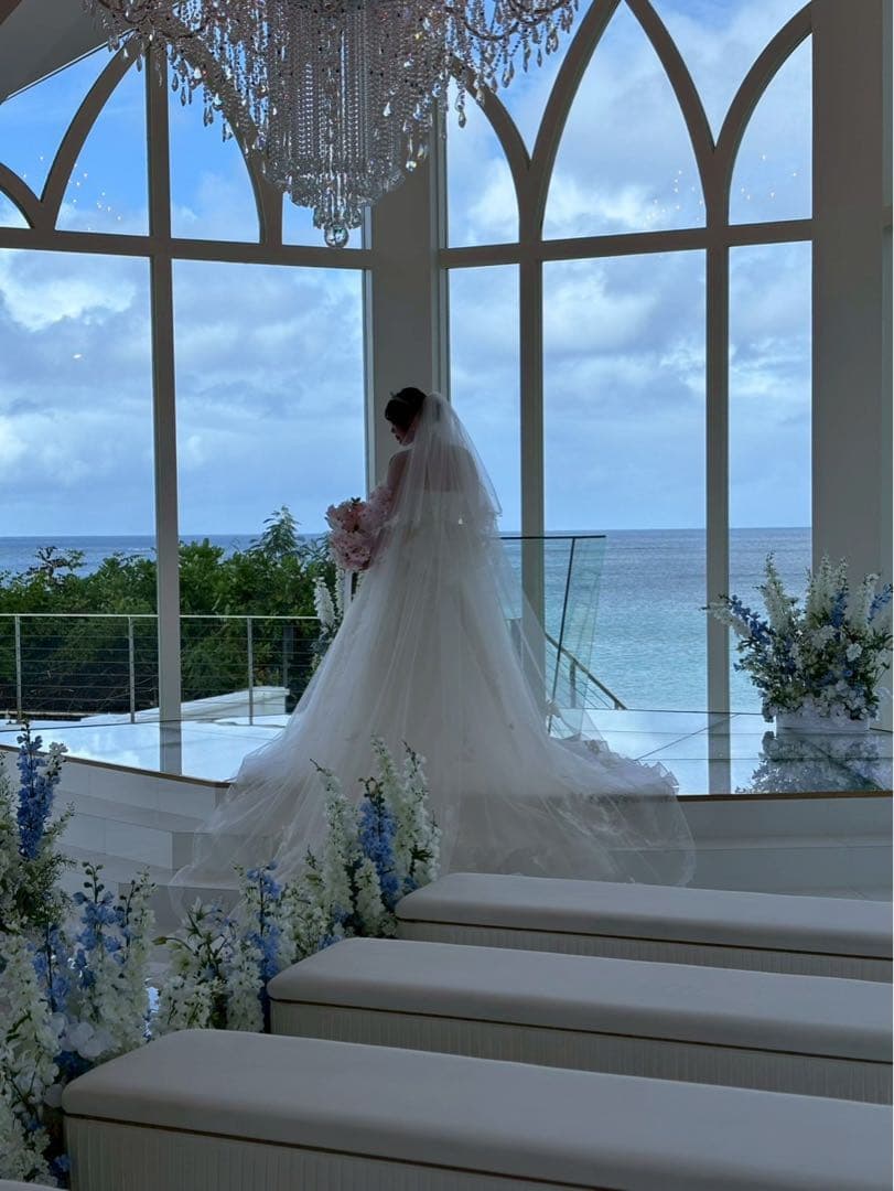 a*＊様 アールイズウェディング　オーバースカート 9-13号のみ