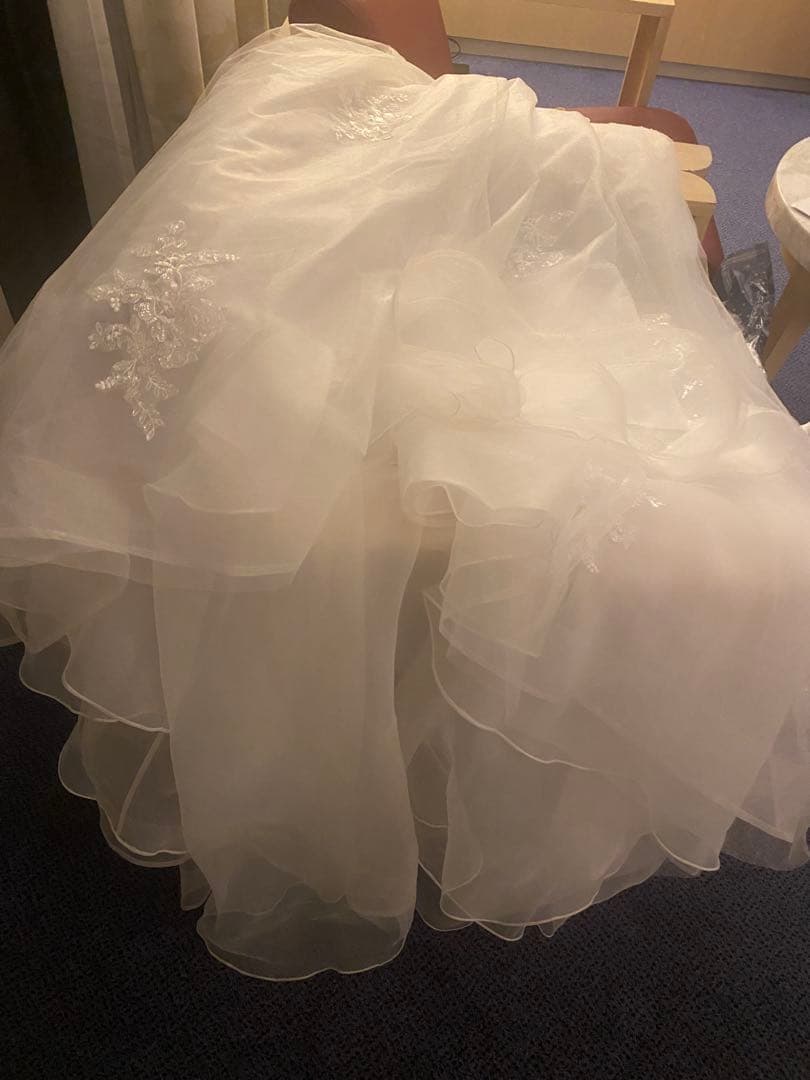 a*＊様 アールイズウェディング　オーバースカート 9-13号のみ