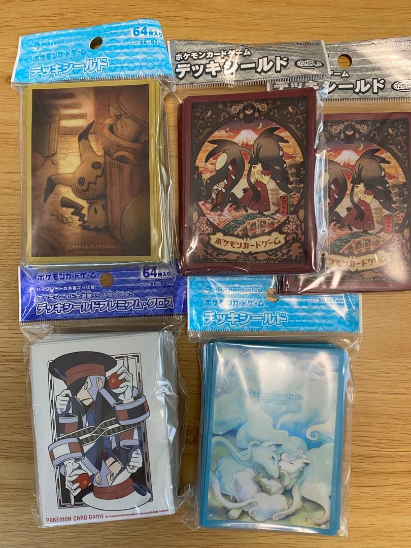 ポケモンカード デッキ シールド まとめ売り リーリエ ピカチュウ リザードン