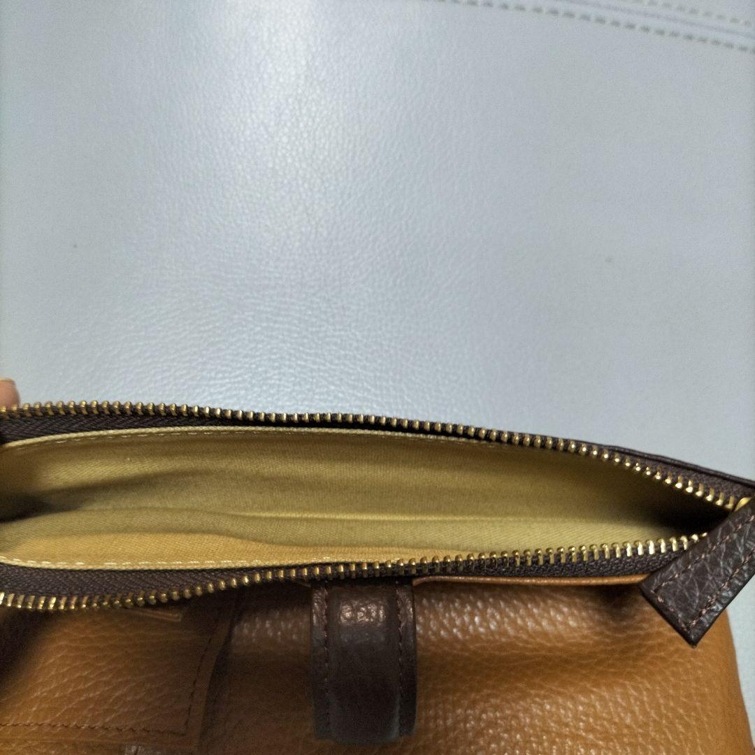 環奈様　Cカンパニー ルポペンケース ダークブラウン しおり付き