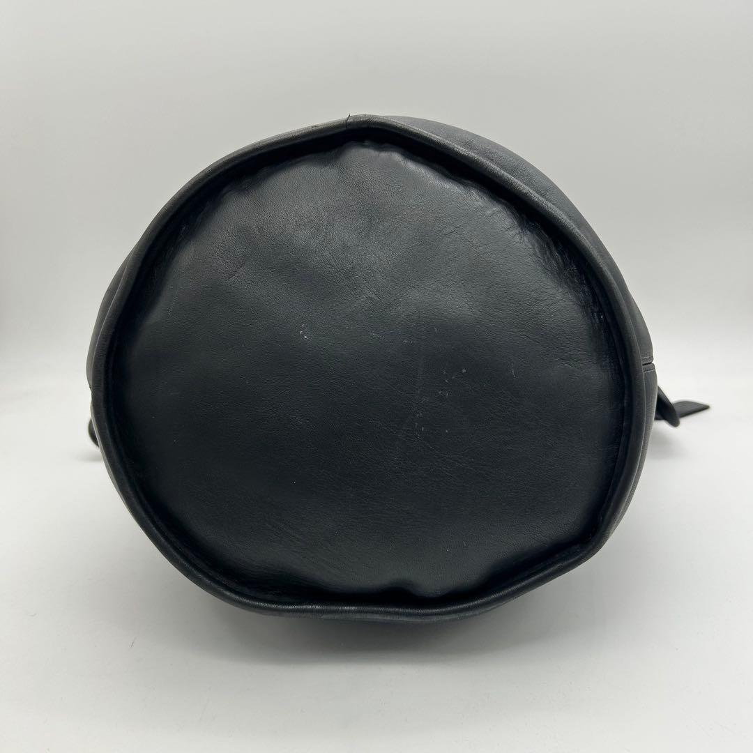 バッグ Old Coach Shoulder Bucket Bag Black Y2k