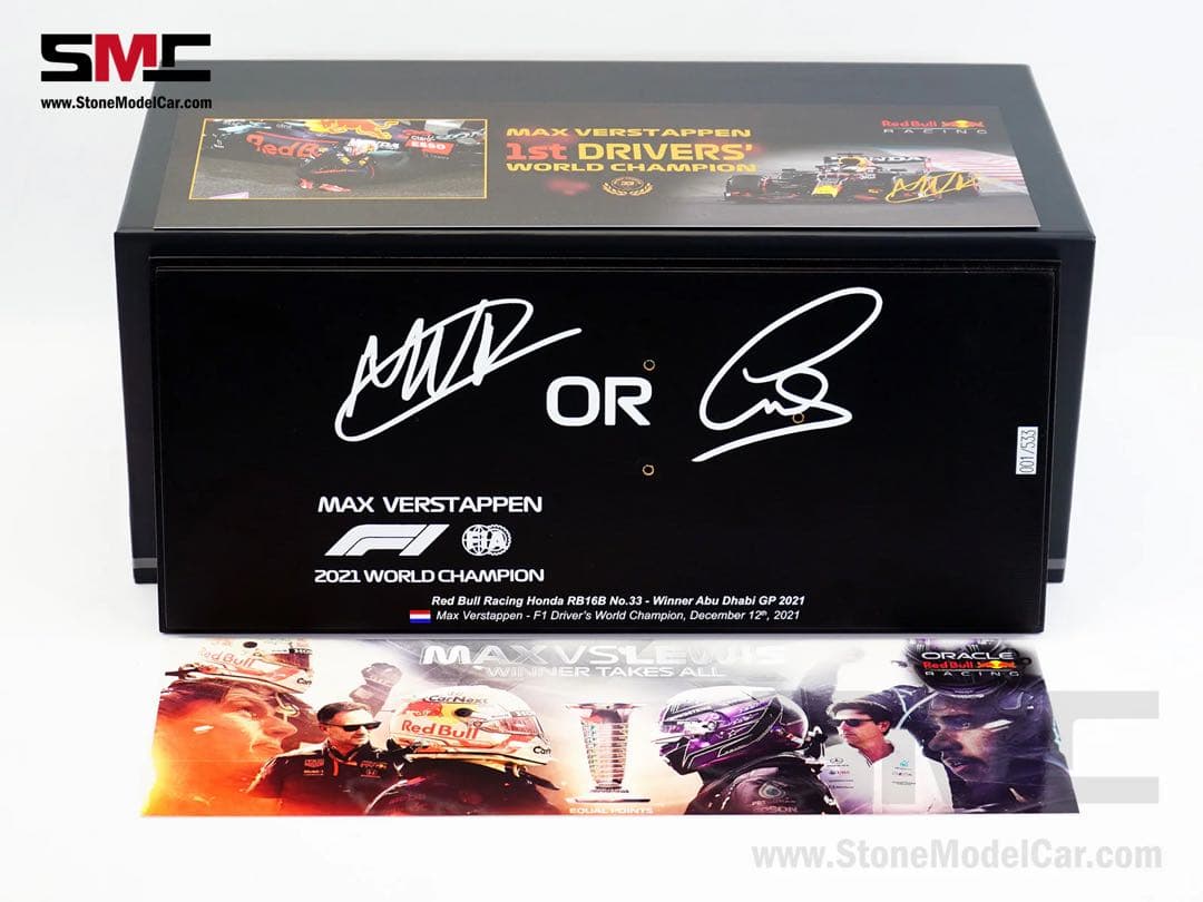 SMC別注spark RB16B アブダビGP フェルスタッペン アブダビGP RB16B