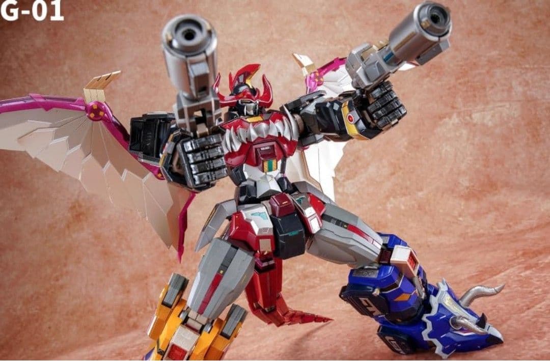 獣王模型 G-01 大獣神 復活第1弾 修復版 ダイキャスト ジュウレンジャー