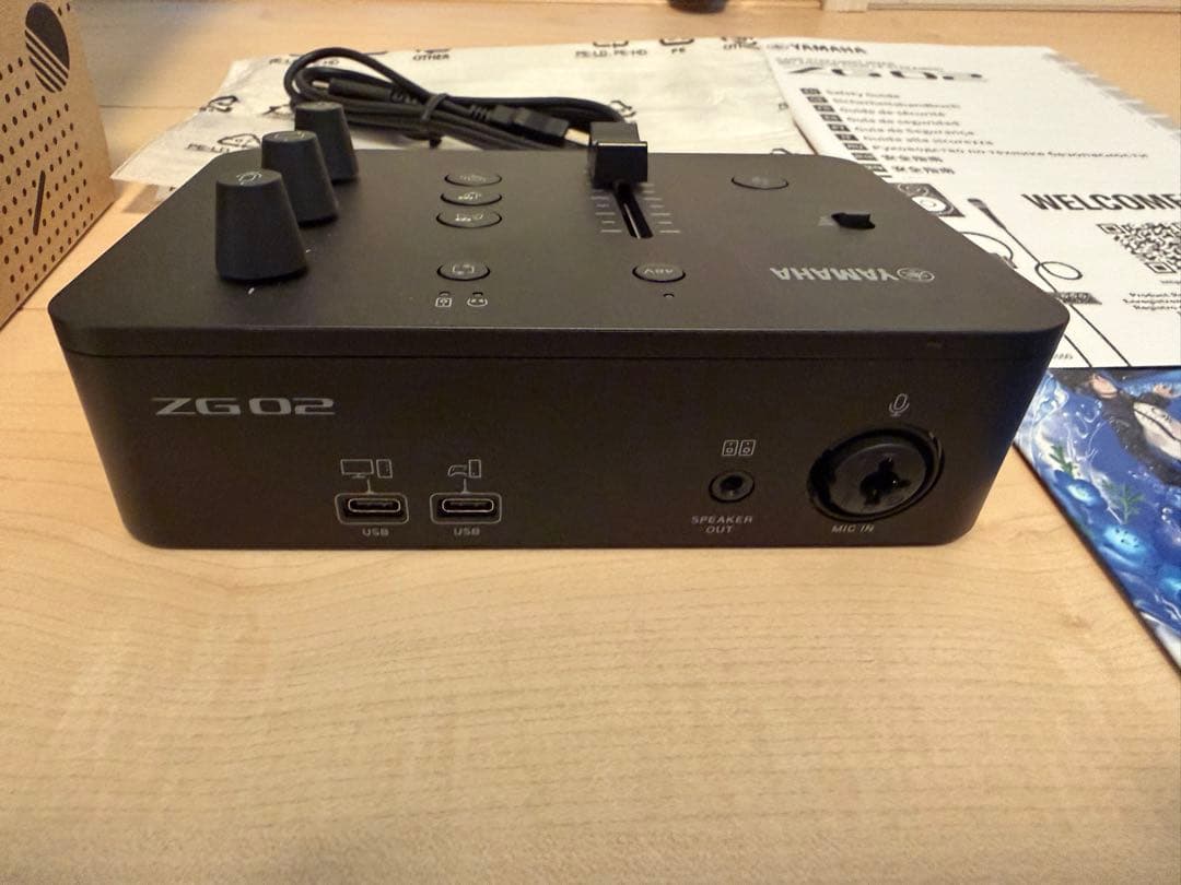 YAMAHA ZG02 オーディオインターフェイス - メルカリ