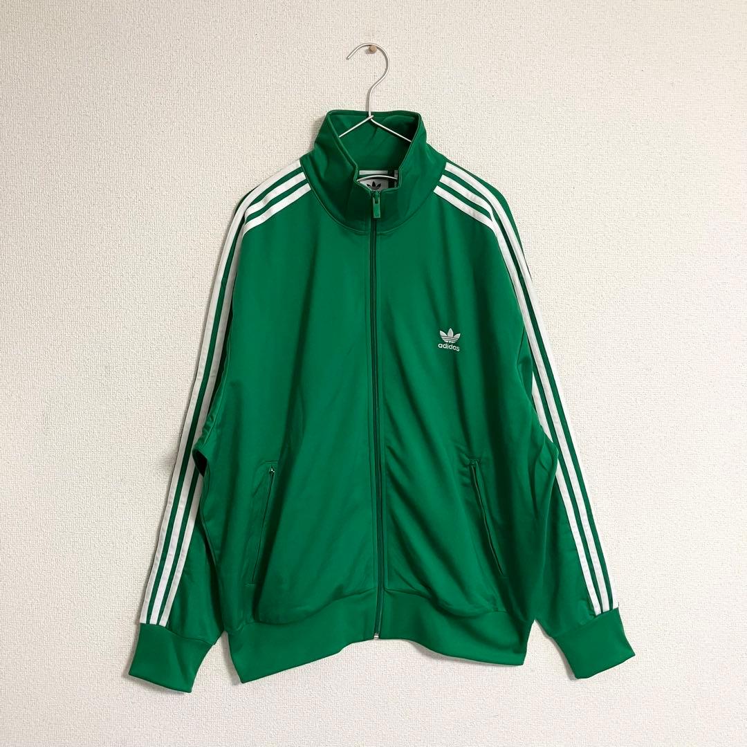 希少サイズ adidas 90s トラックジャケット あいみょん着用 グリーン