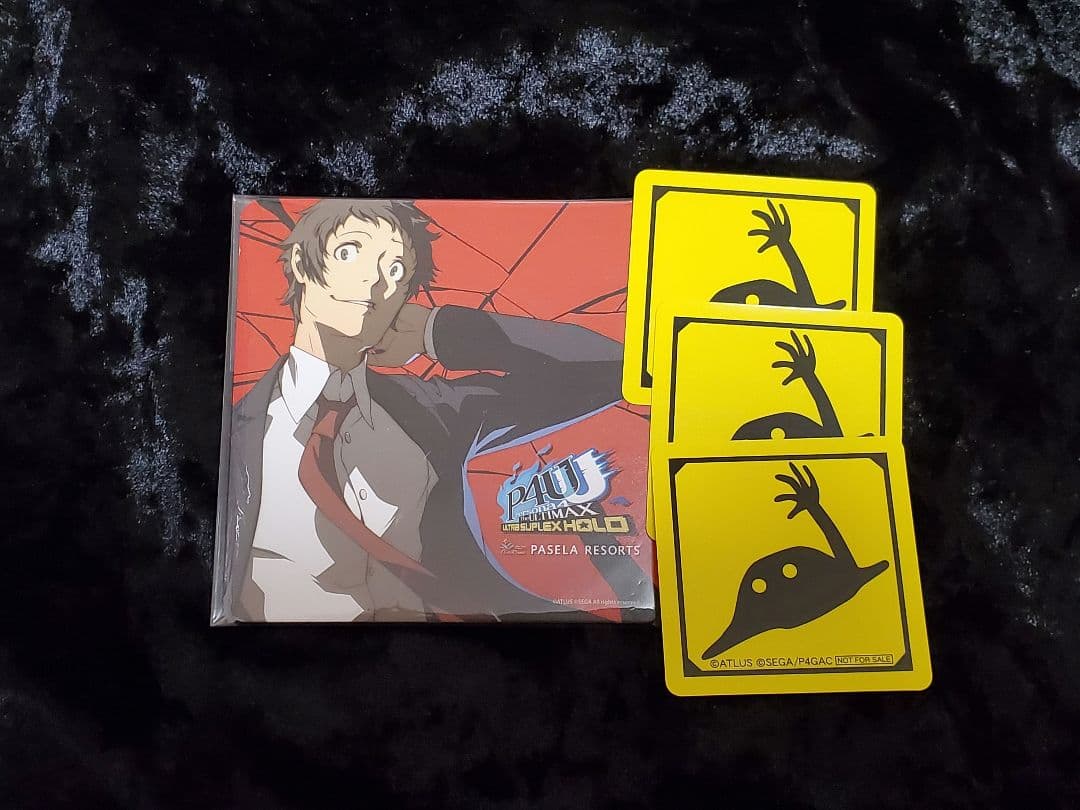 ペルソナ4 P4U2 パセラ コラボ 足立透 コースター ペルソナ4 ペルソナ