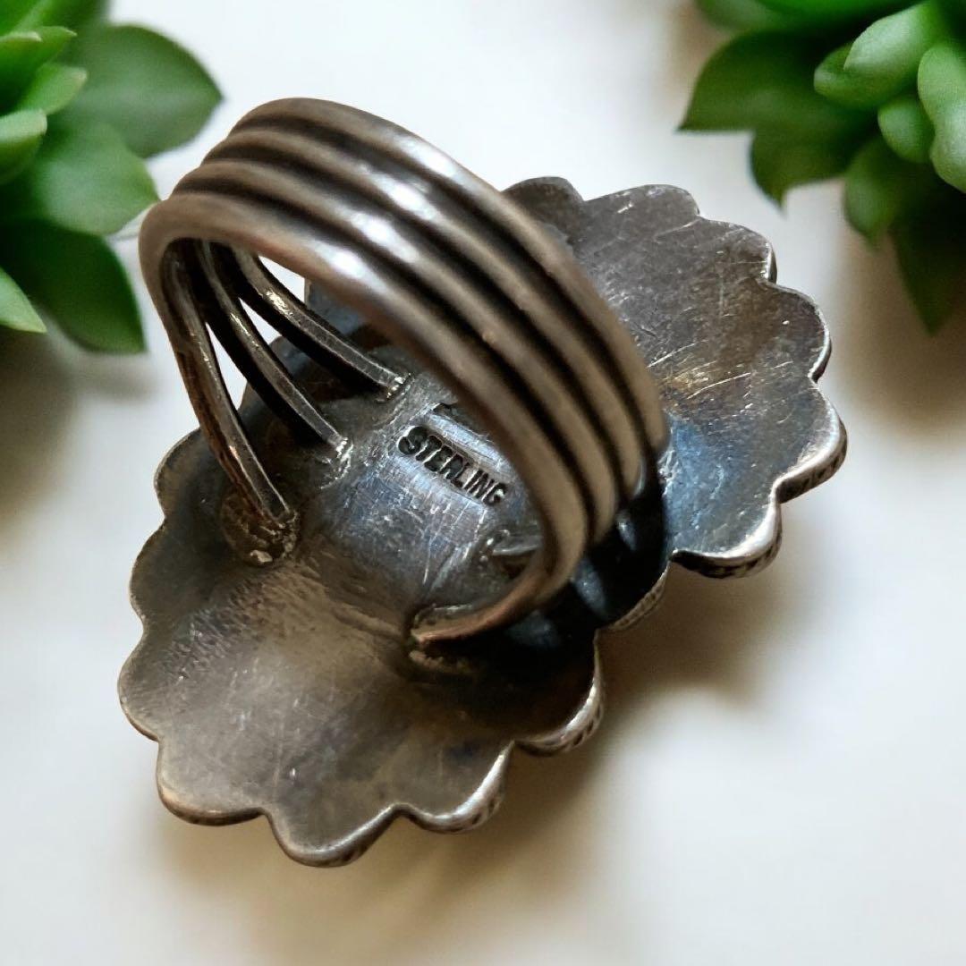 インディアンジュエリー ターコイズ ダブルストーントルコ石 ネイティブアメリカン