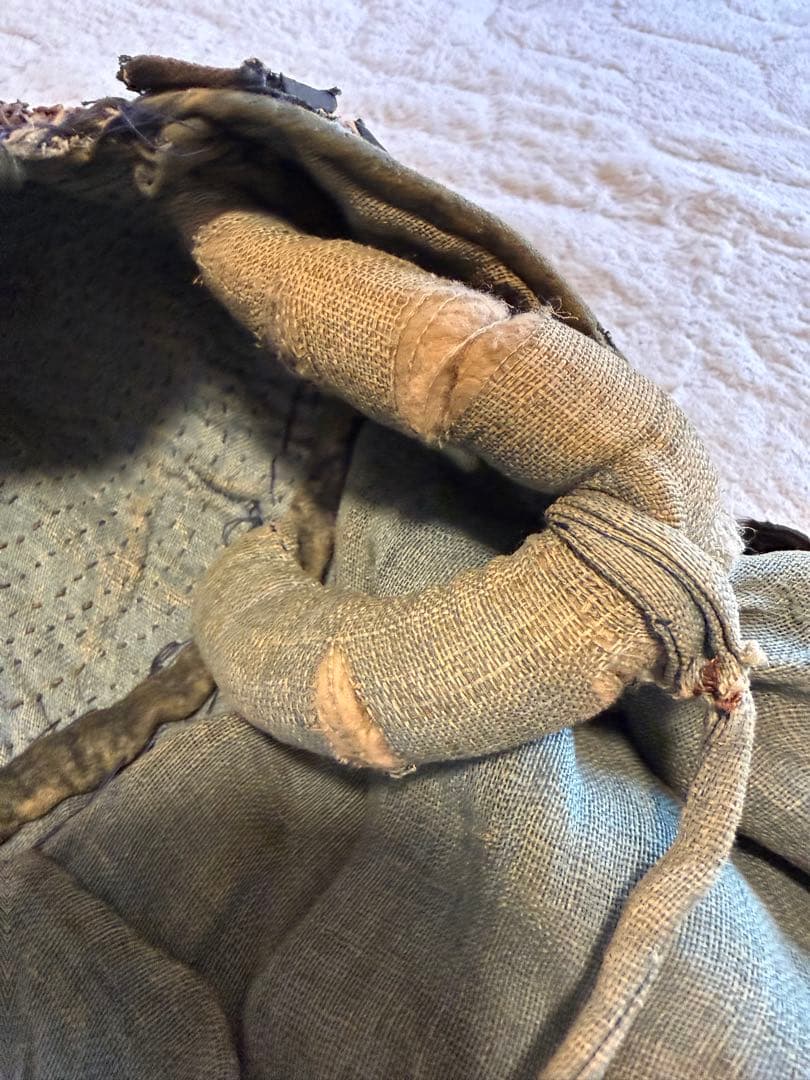 ⭕️ 江戸時代　鎖帷子　【鎖頭巾】　幕末　新撰組　忠臣蔵　❷