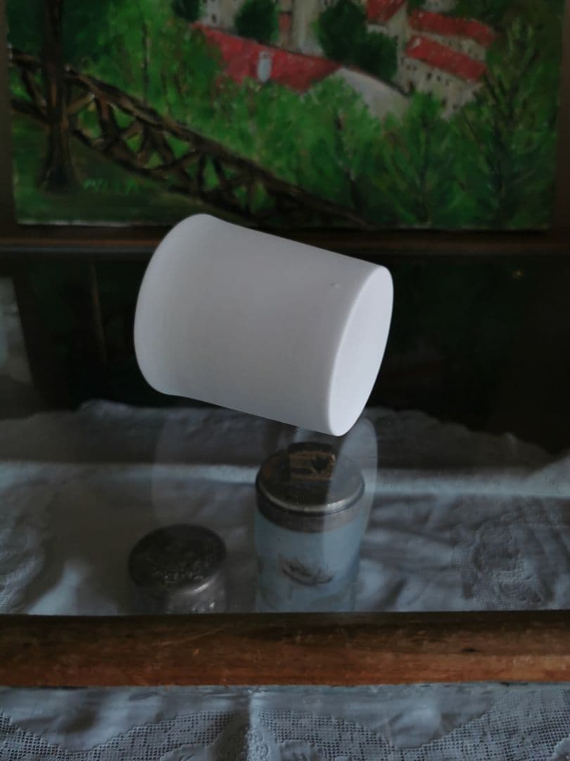 黒田泰蔵？ 白磁 端正な酒器 カップ 湯呑み WASASABI購入 約30年前