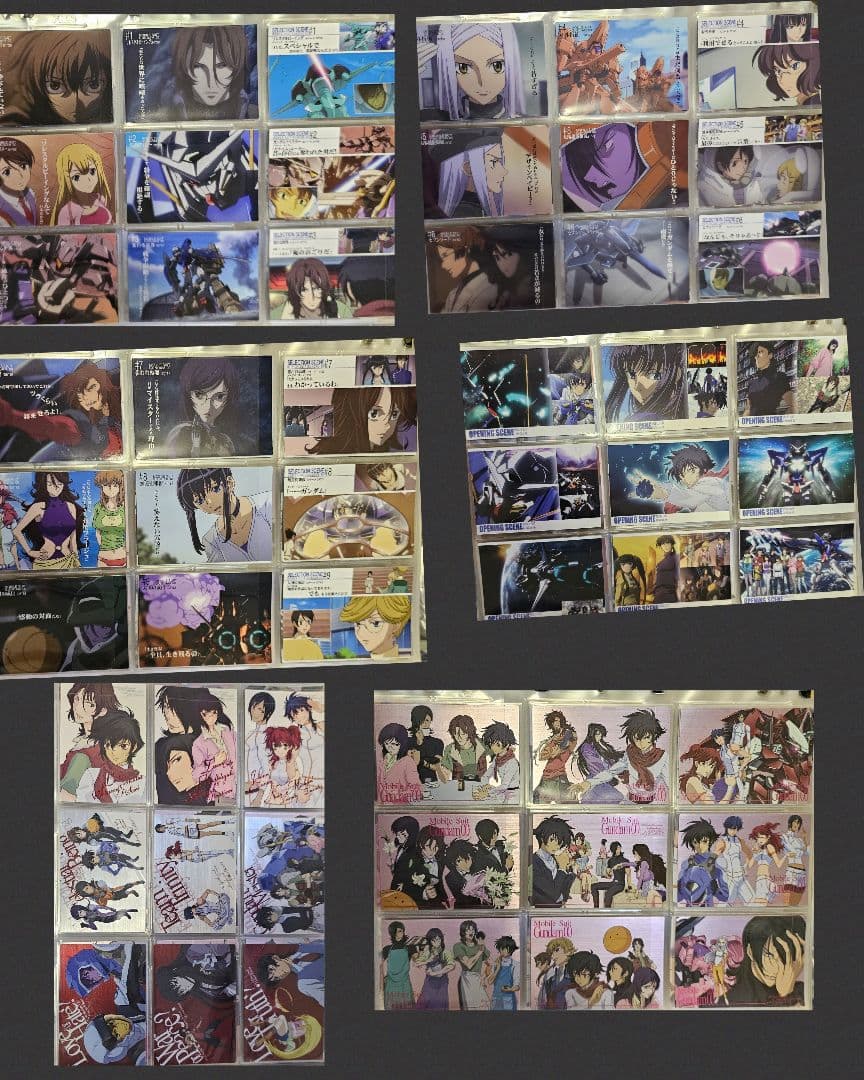 ガンダム00 　トレーディングカード　マイスターワークス　300枚以上