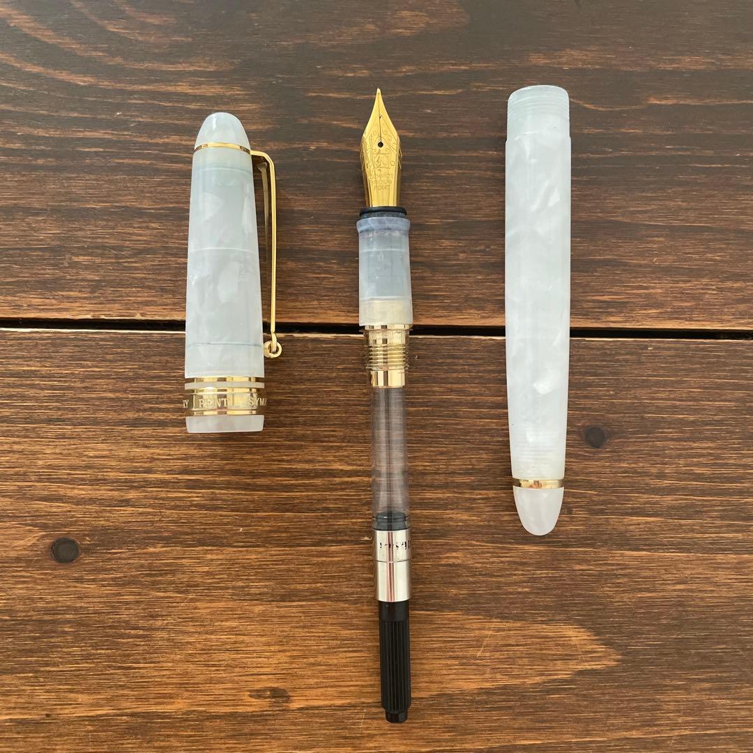 万年筆 Pent〈ペント〉 万年筆 シンフォニー デリカート 純粋(Pure)