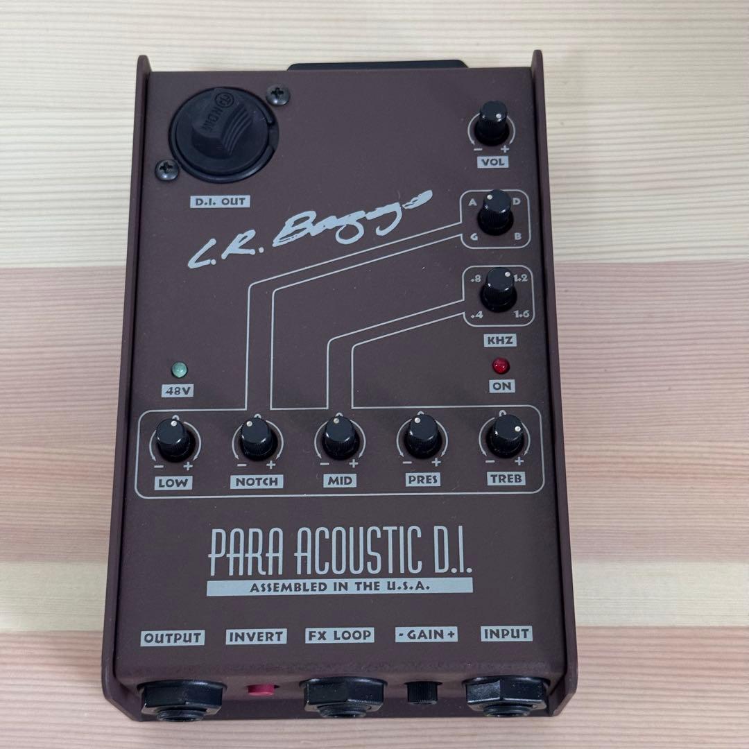 配信機器・PA機器・レコーディング機器 L.R.BAGGS Para Acoustic D.I.