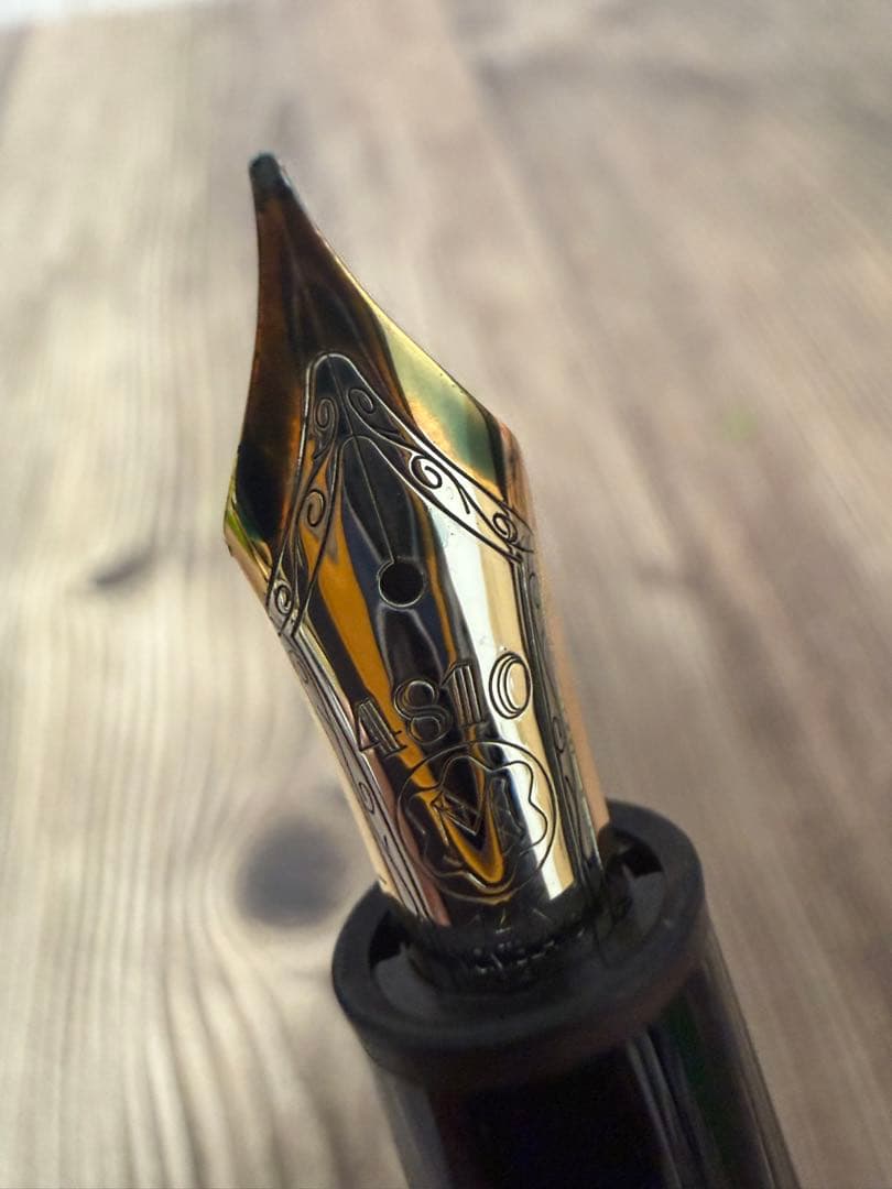 MONTBLANC ⭐️万年筆⭐️ブラック⭐️ マイスターシュテュック