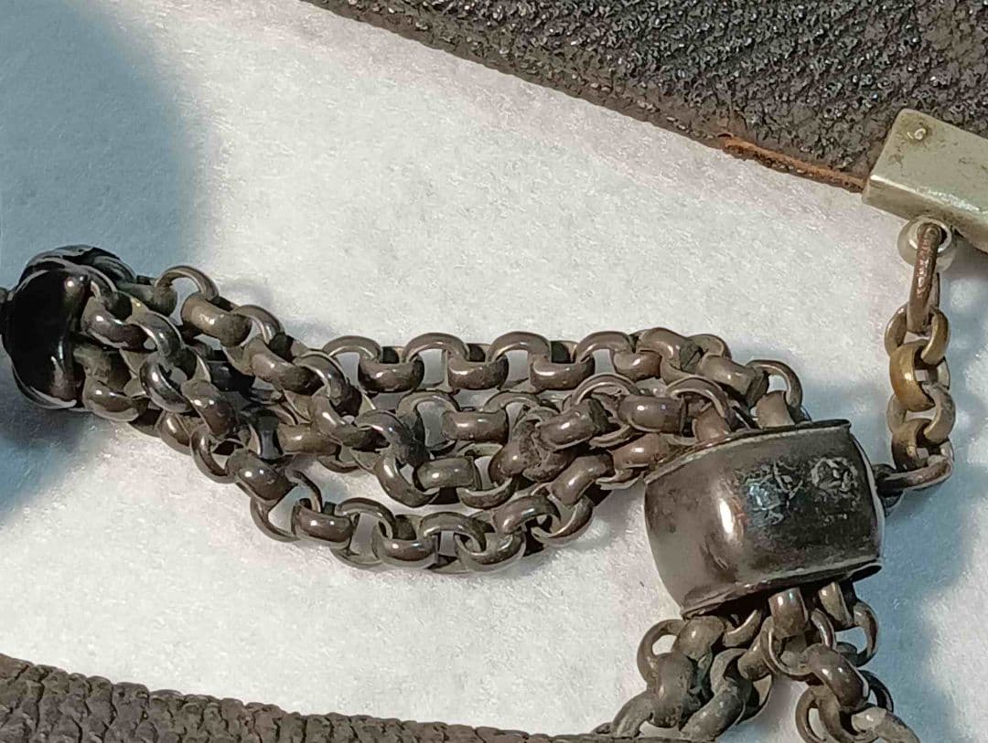 鳳凰の図 七宝 鏡蓋 饅頭 根付」「折鶴 前金具」 煙草入 銀煙管有