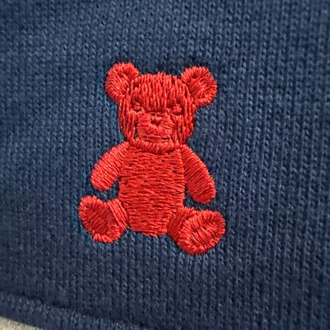 【美品】ミキハウス　トレーナー　シルエットベア　100 子供服