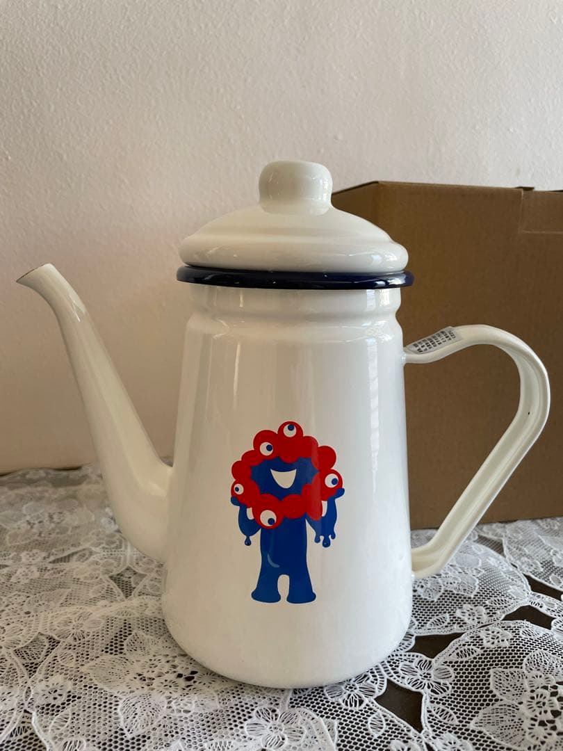 ミャクミャク ホーロー カフェポット 万博 EXPO 2025 ミャクミャク